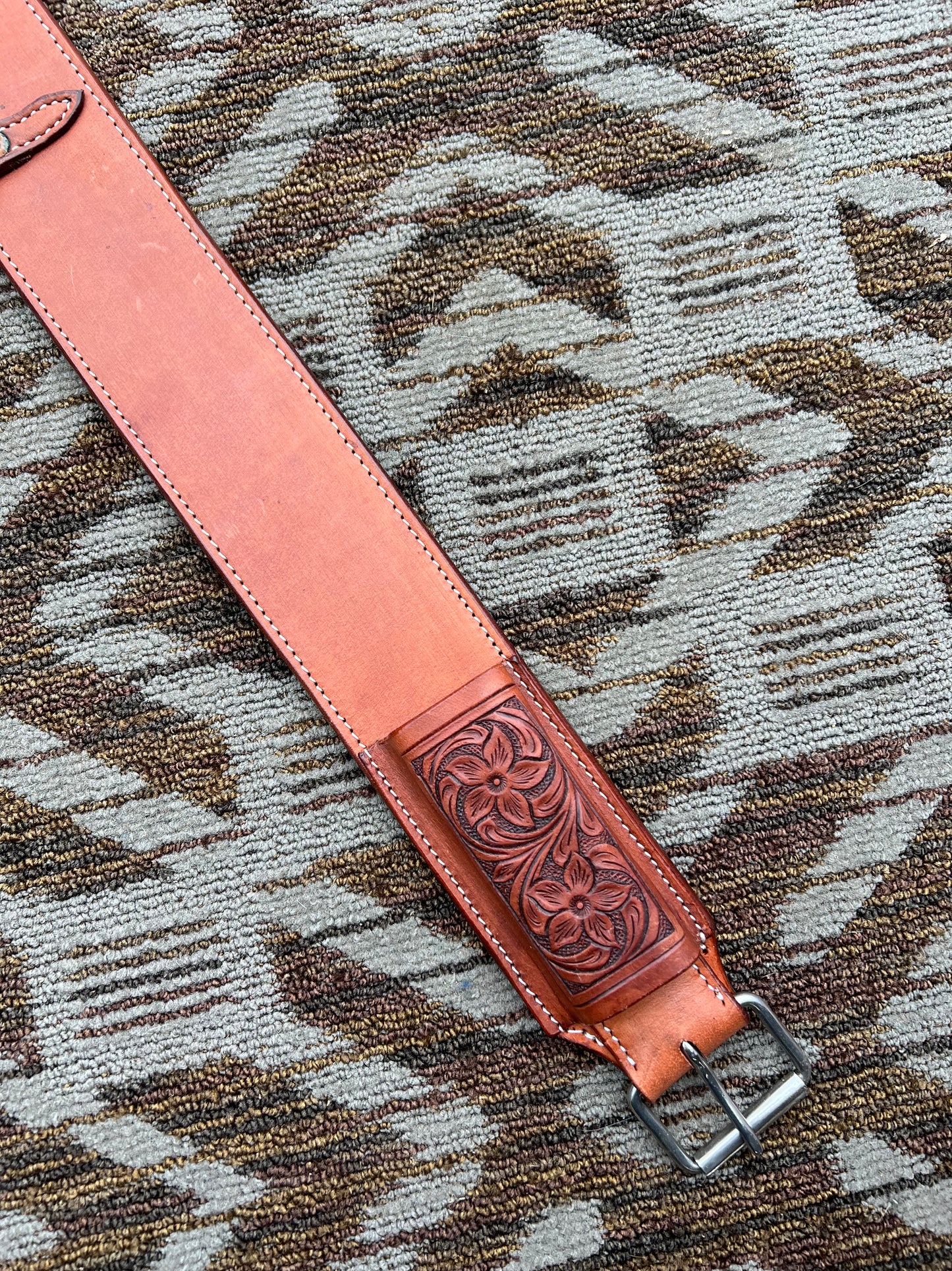 Quality Tooled Back Cinch