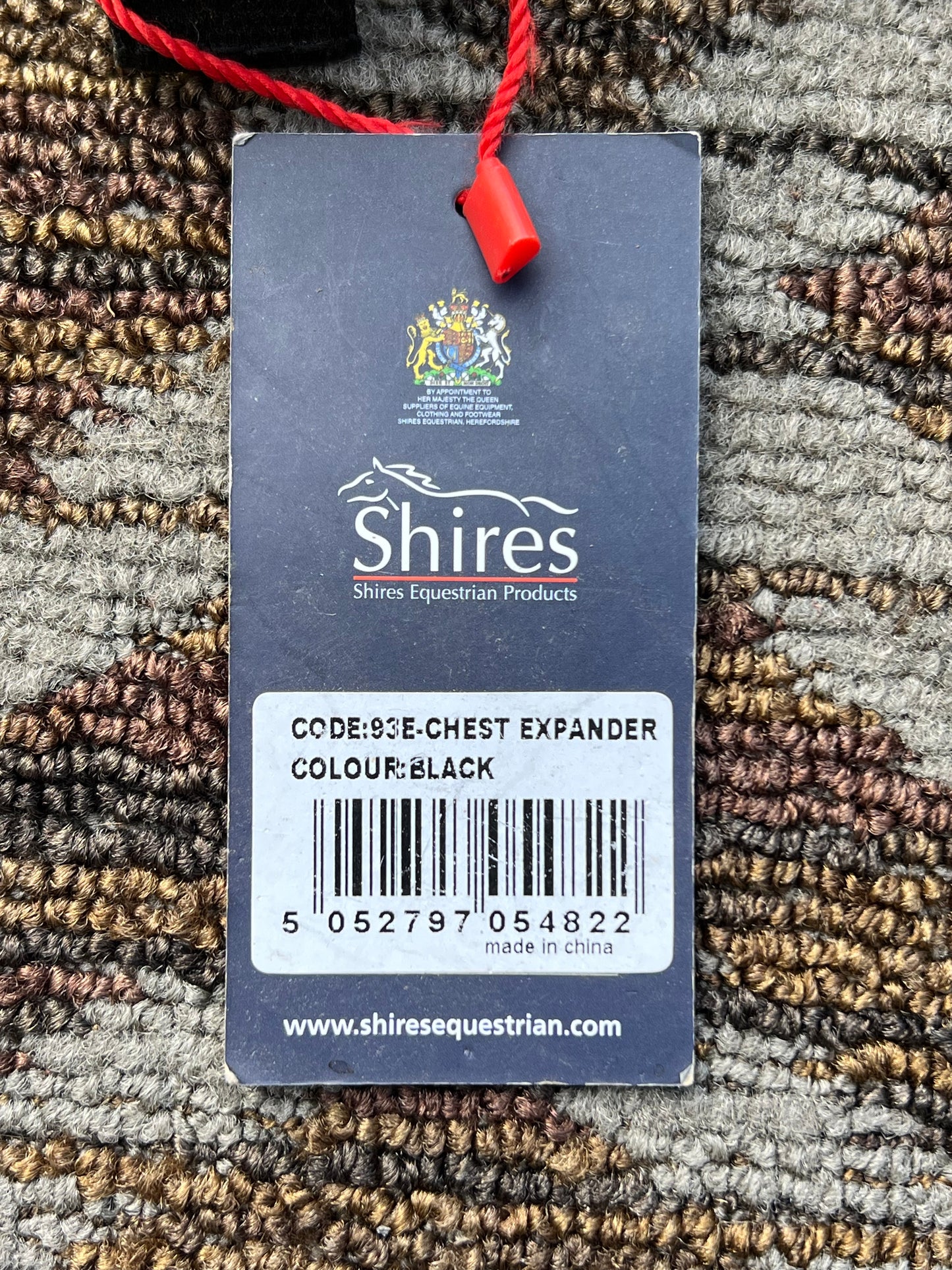 Shires Nylon Breastcollar Expander Tugs