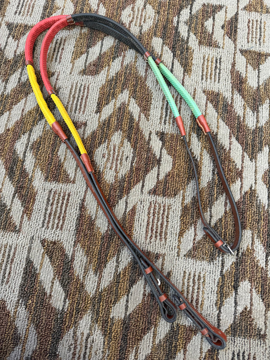Pony Rainbow Rubber Reins