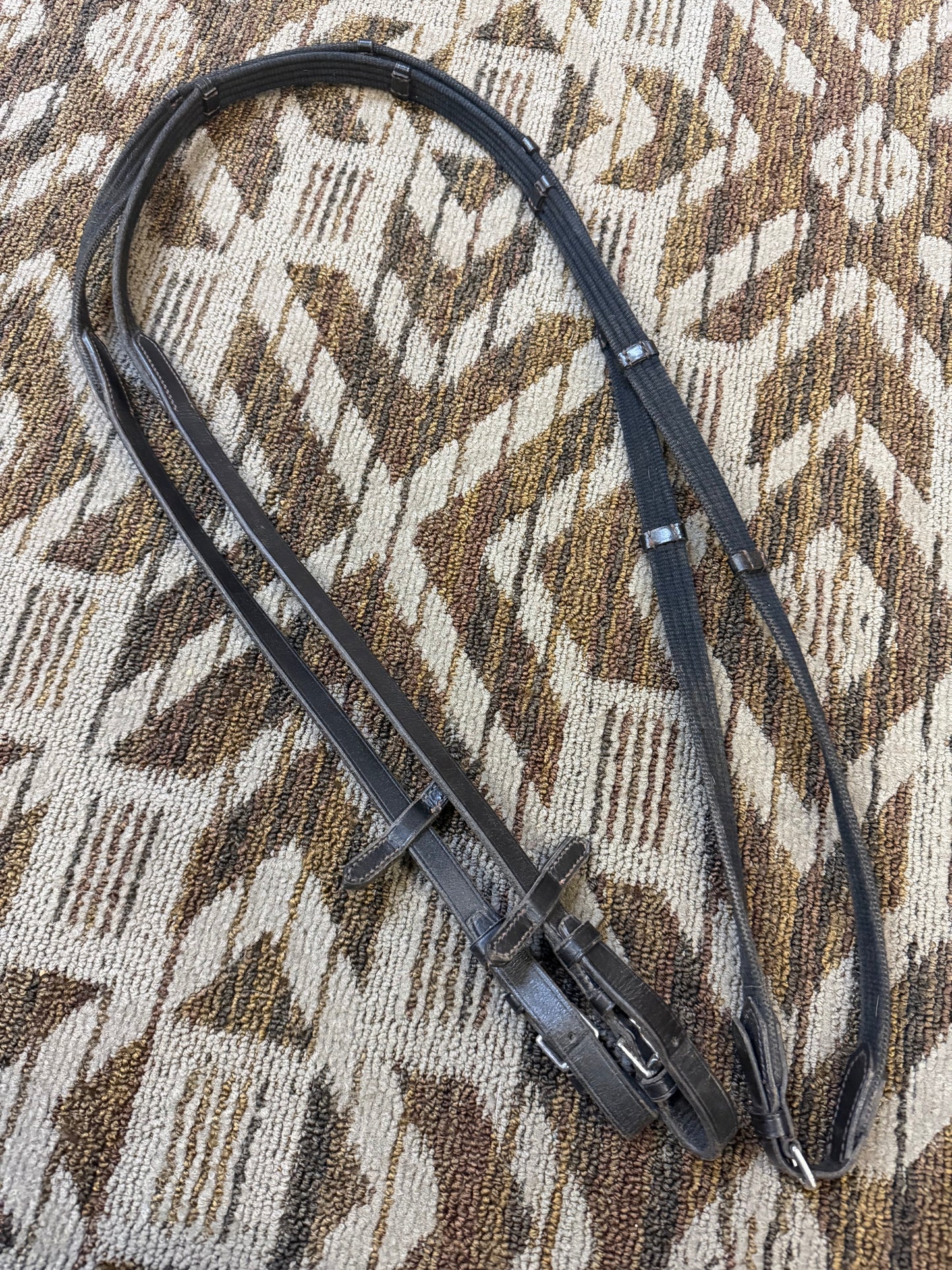 Black Webbed Reins