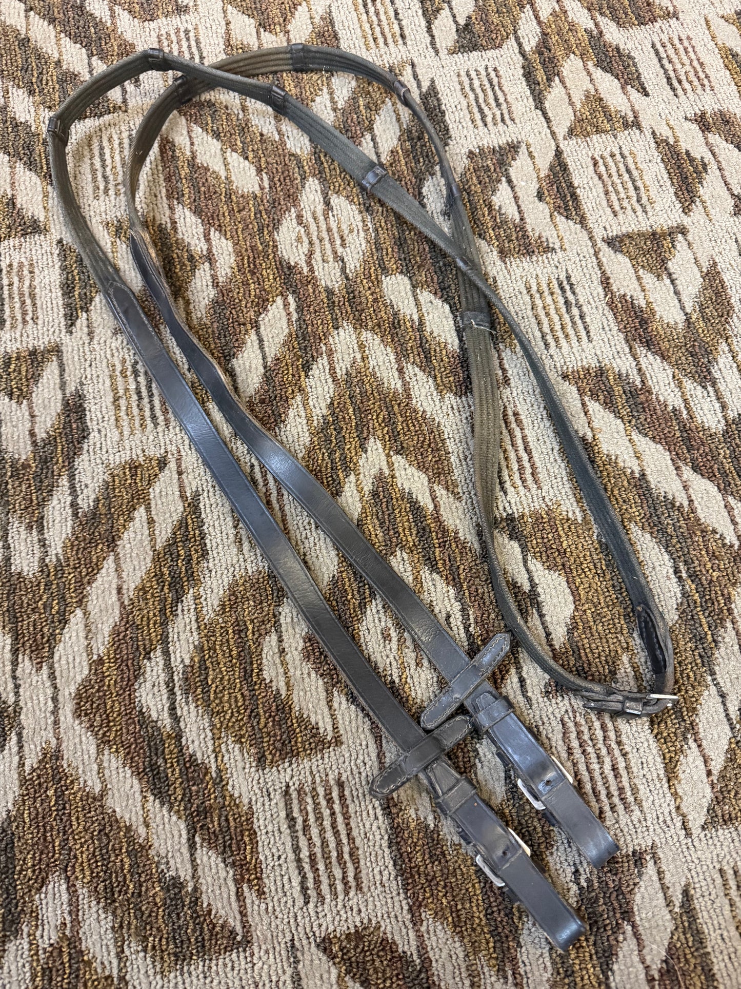Black Webbed Reins