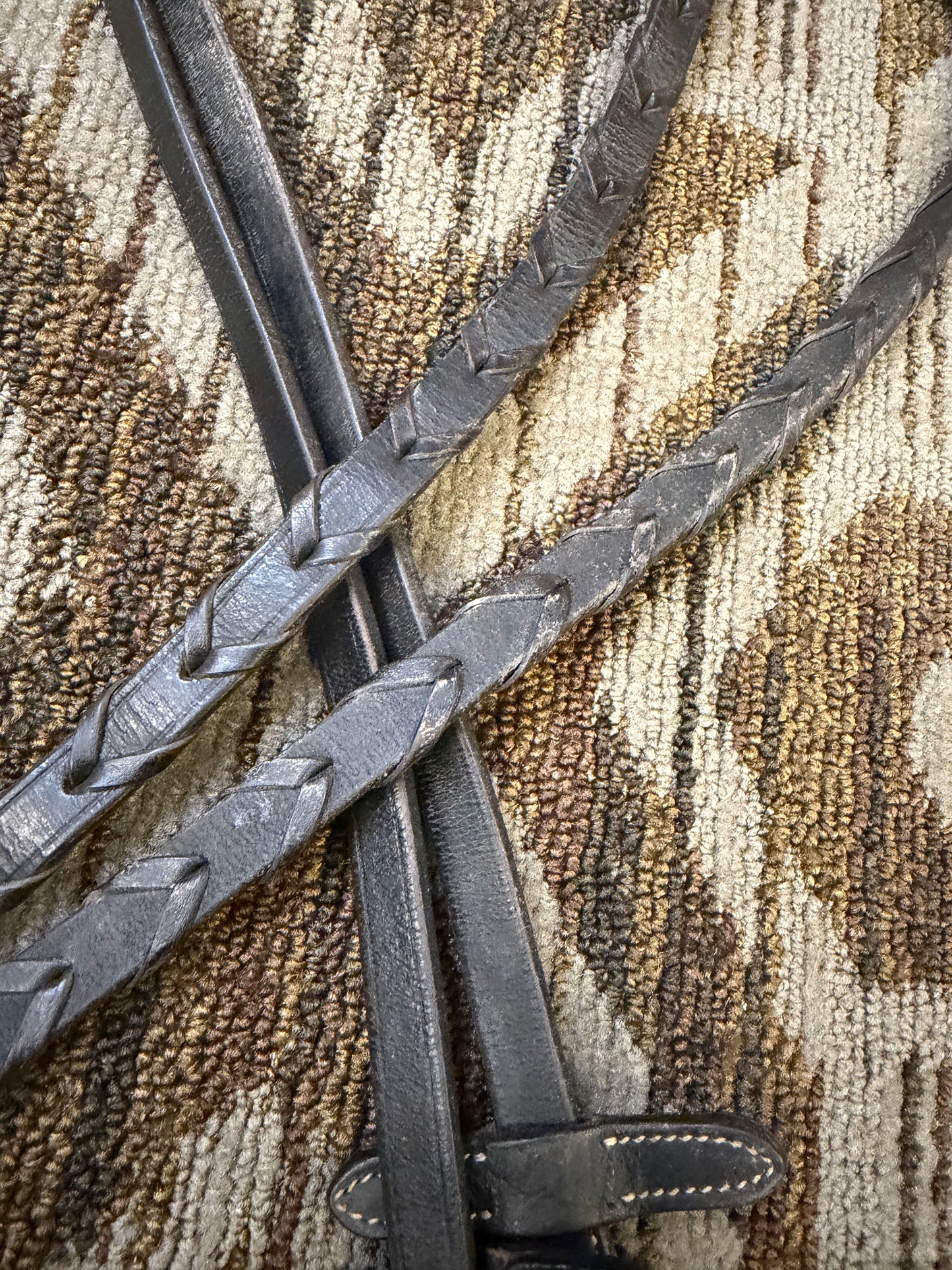Black Laced Reins