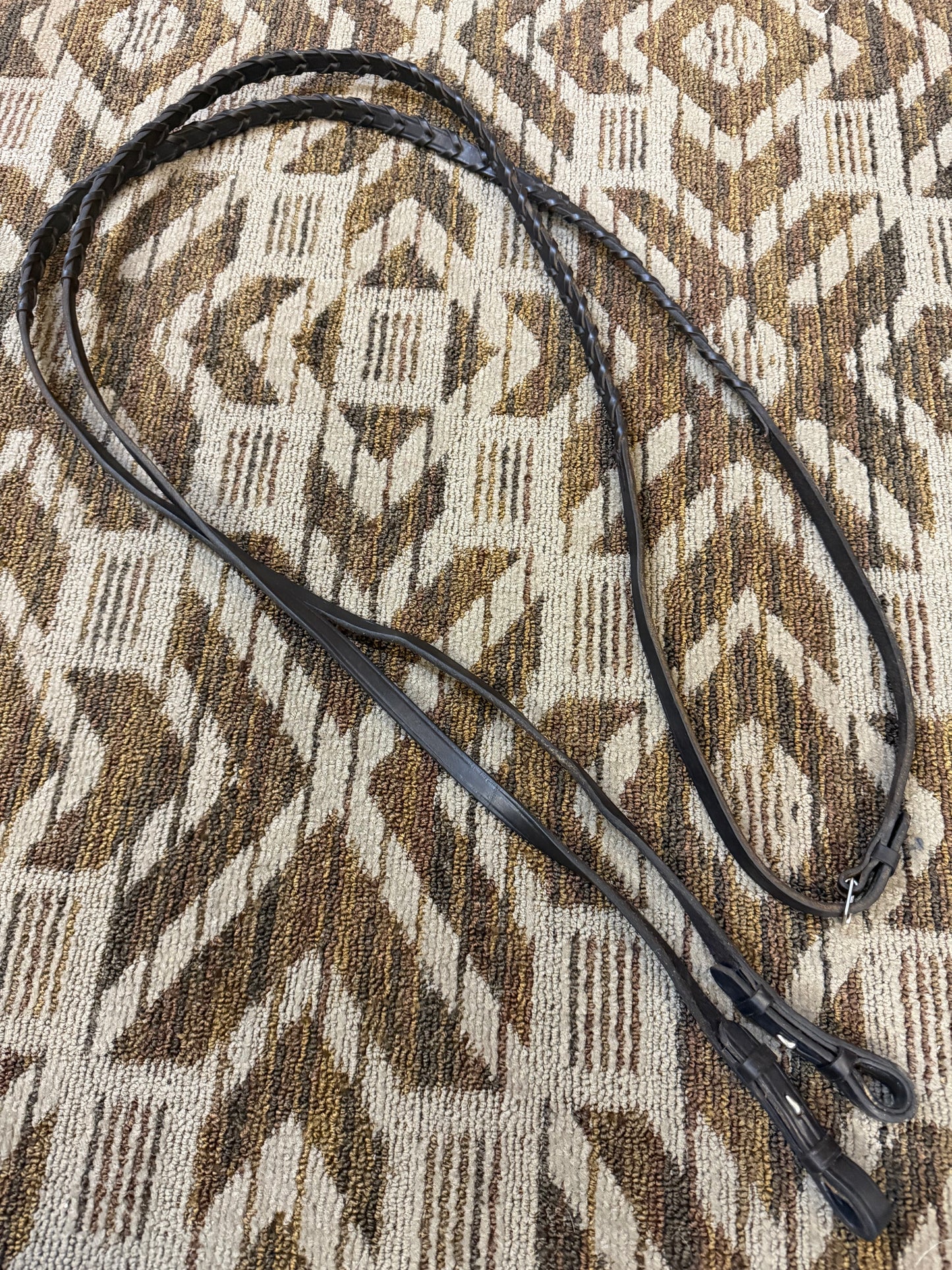 Black Draft Laced Reins