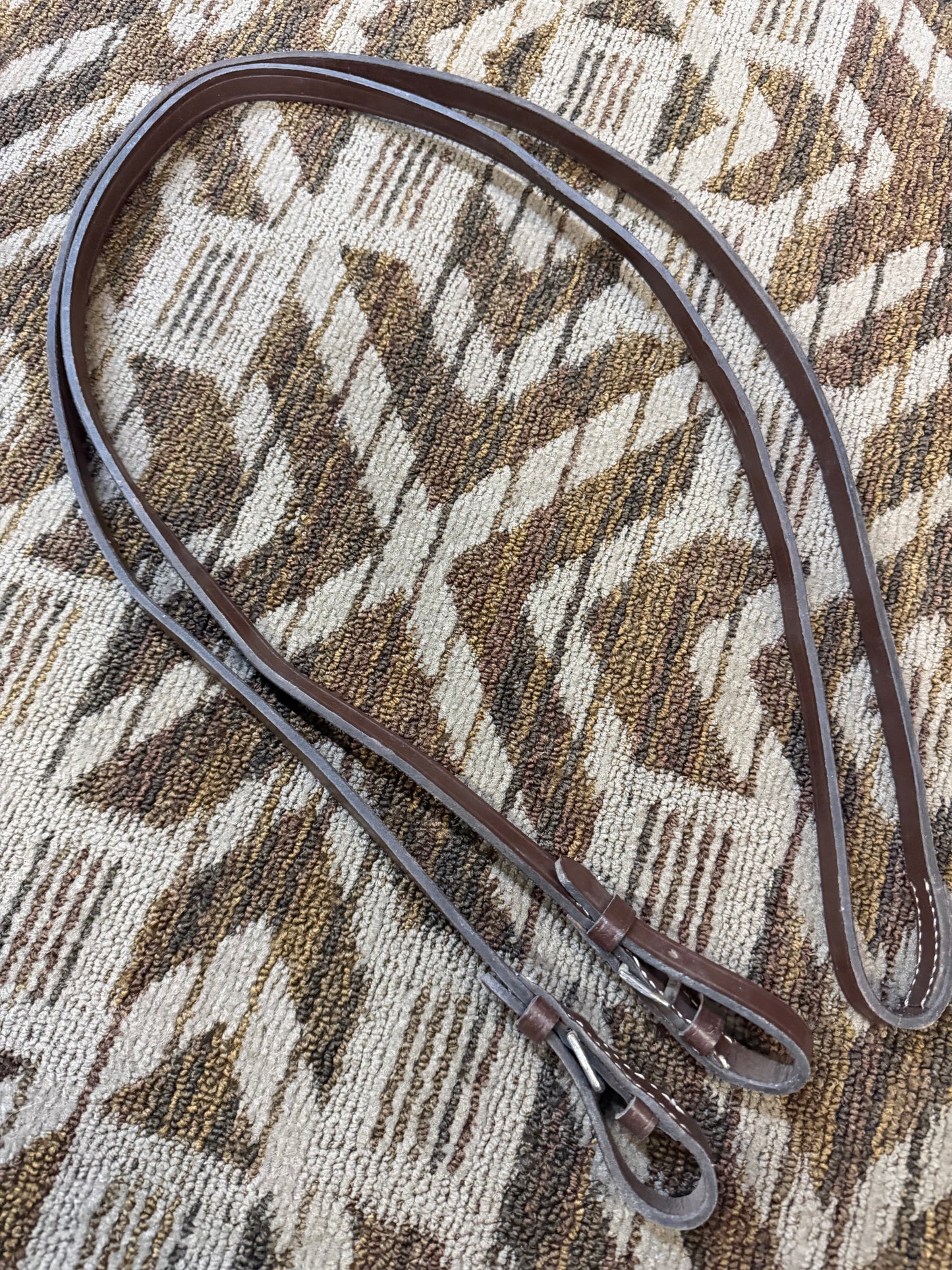 Brown Curb Reins