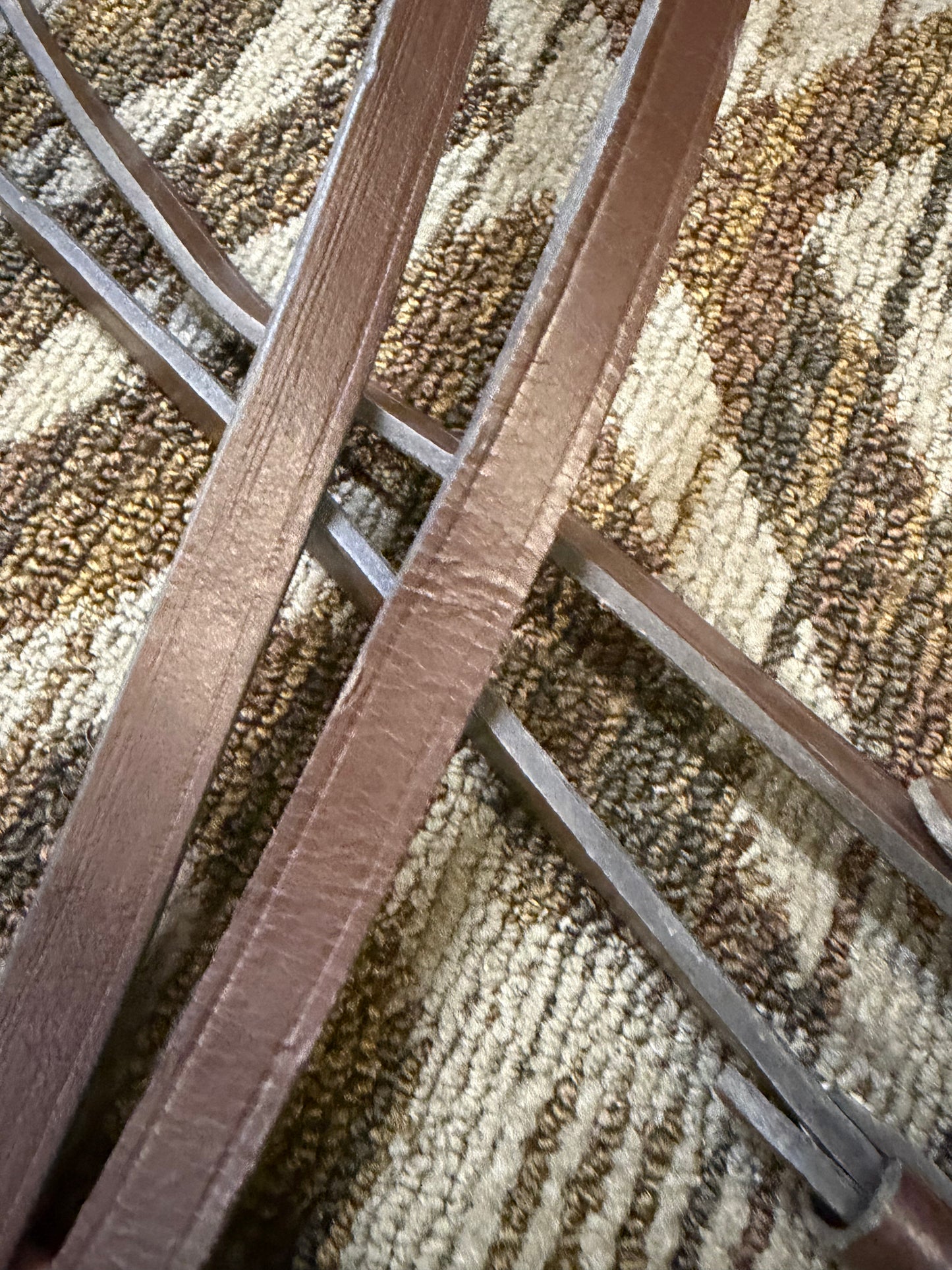 Brown Curb Reins