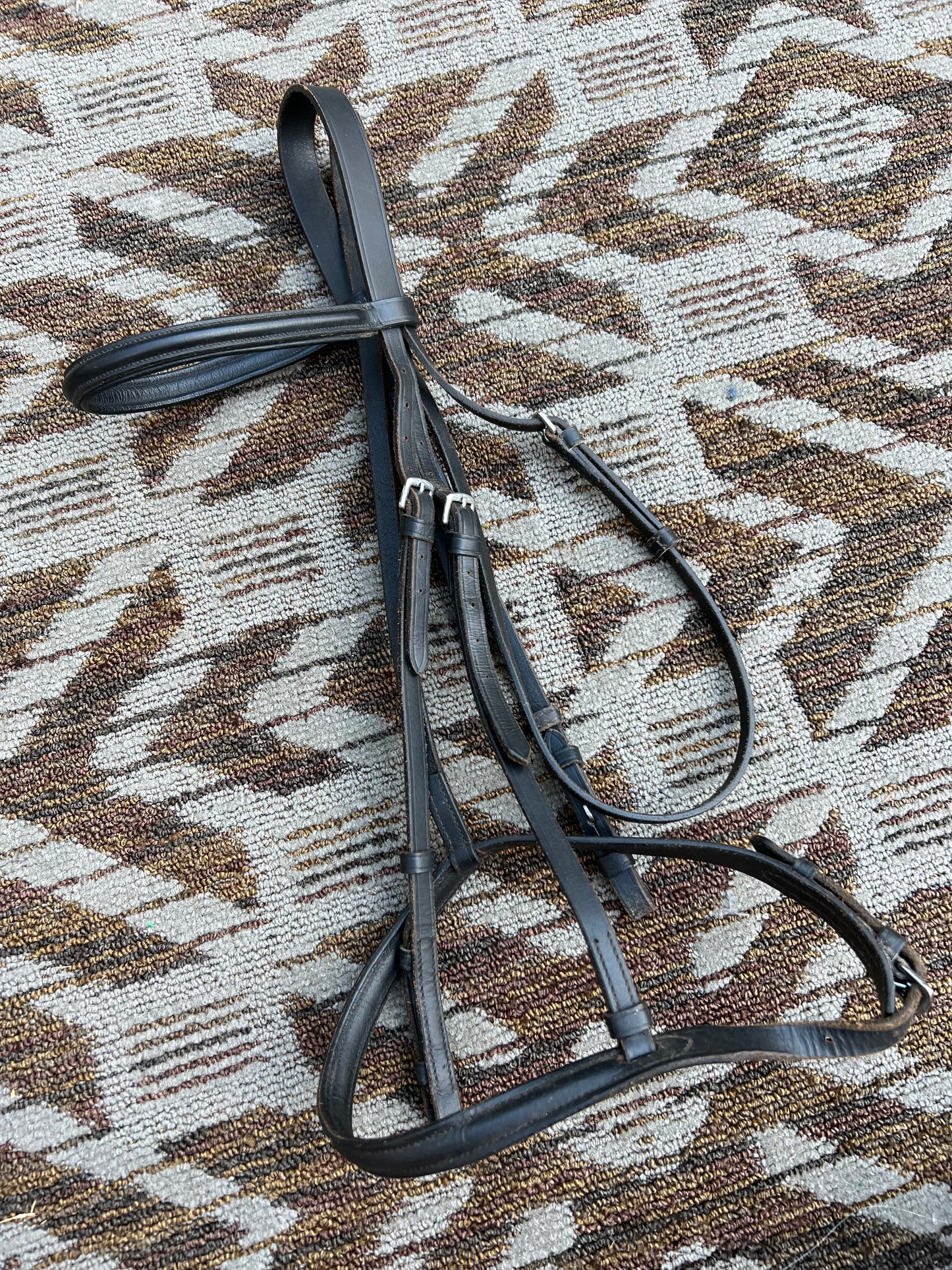 Black Stamped Bridle