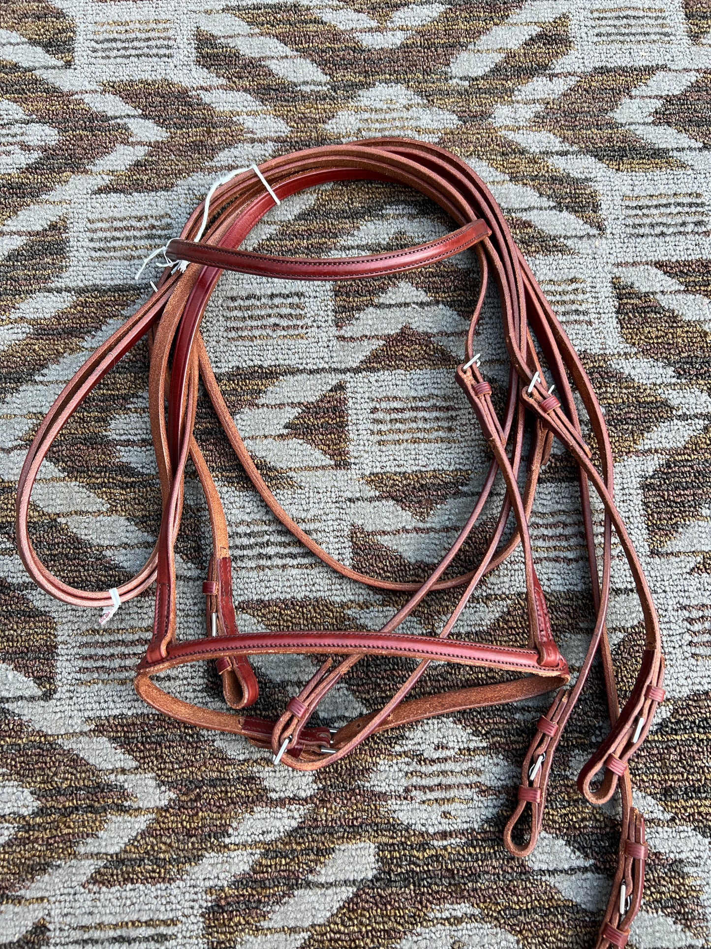 Chestnut Pony Bridle w/ Matching Reins