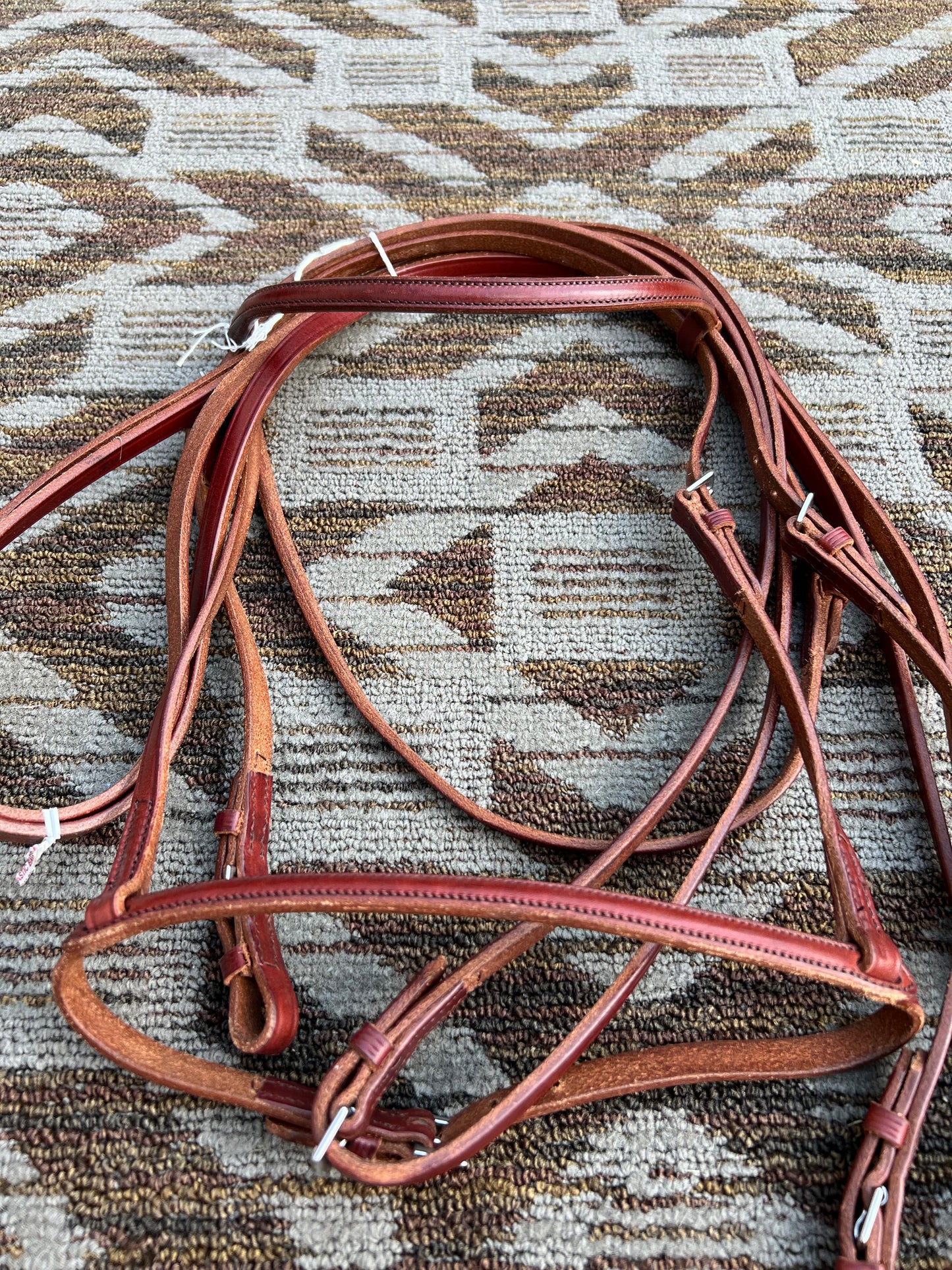 Chestnut Pony Bridle w/ Matching Reins