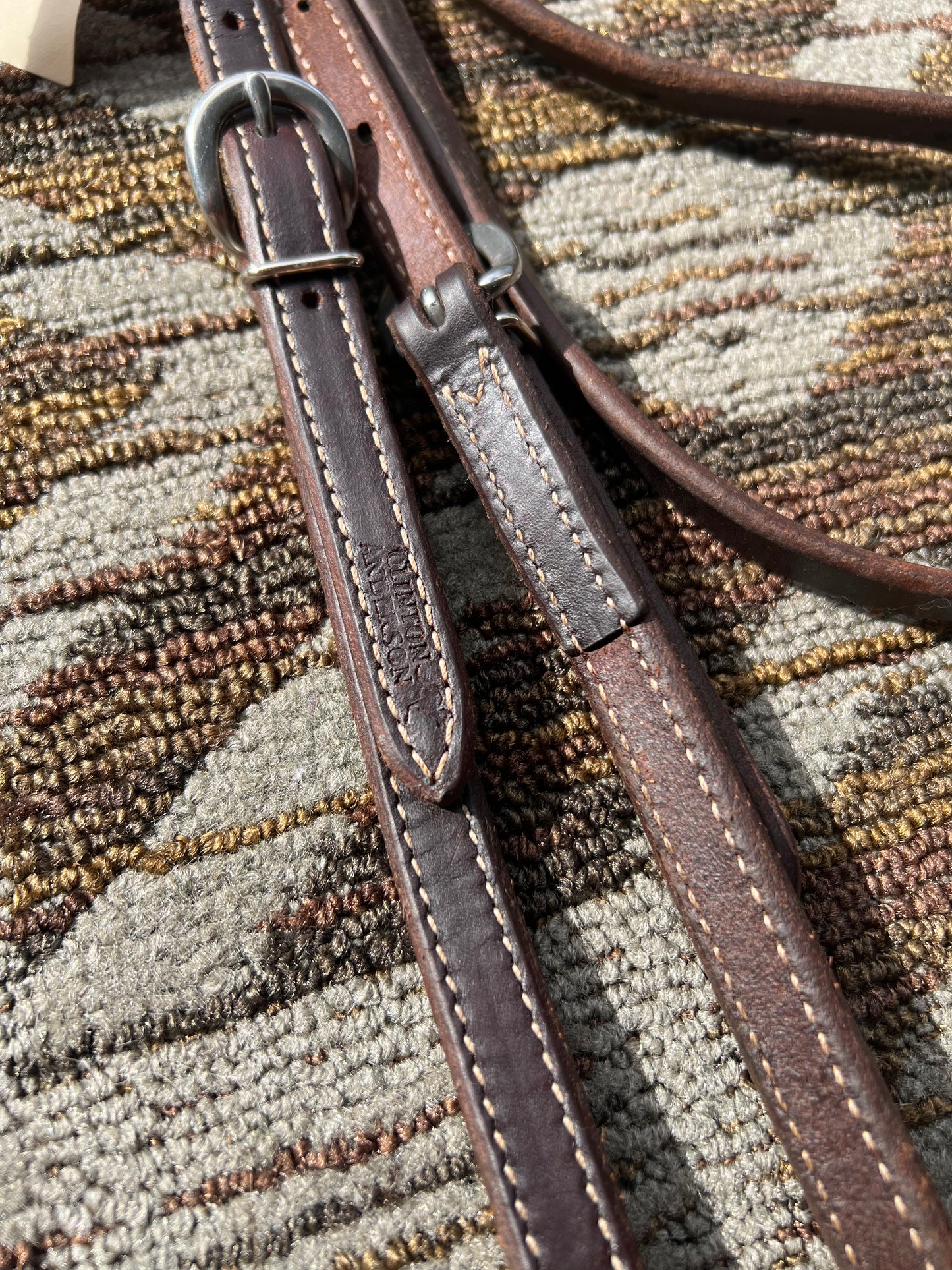 Clinton Anderson Leather Headstall