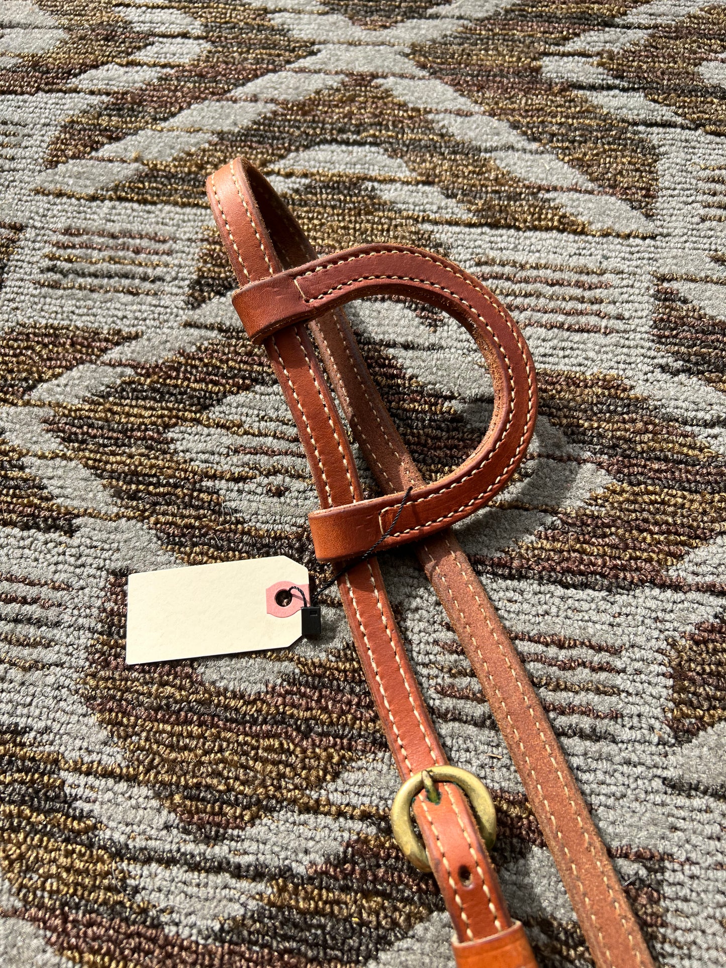 Leather One Ear w/ Brass Hardware