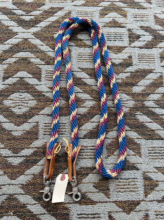 Multi Colored Loop Reins