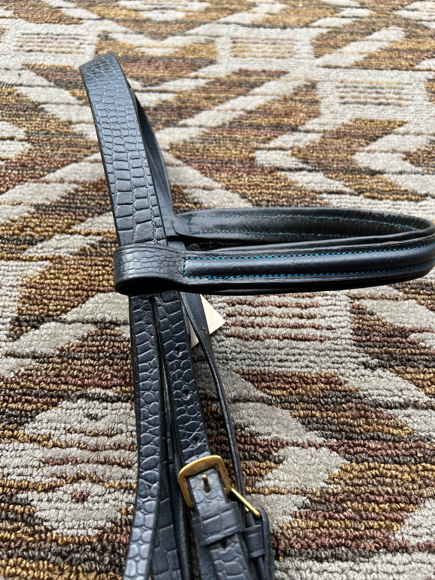 Alligator Skin Bridle