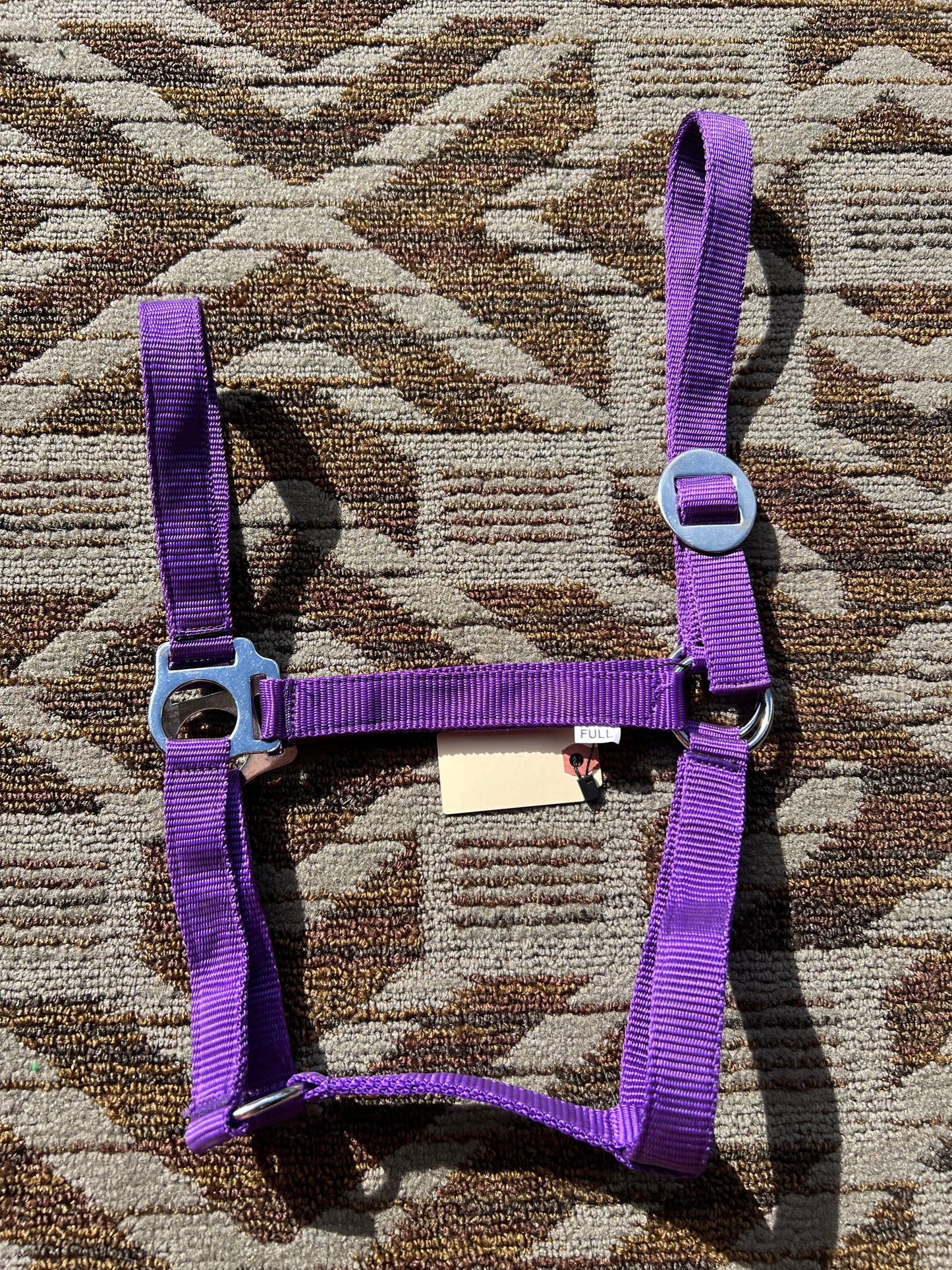 Purple Full Nylon Halter