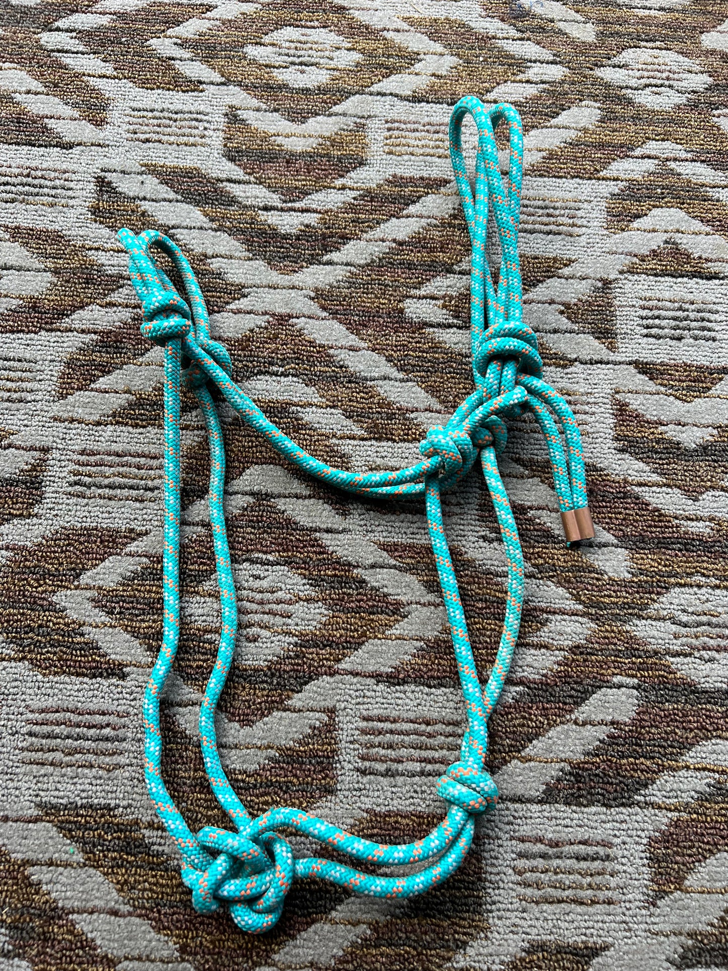 Light Blue Rope Halter