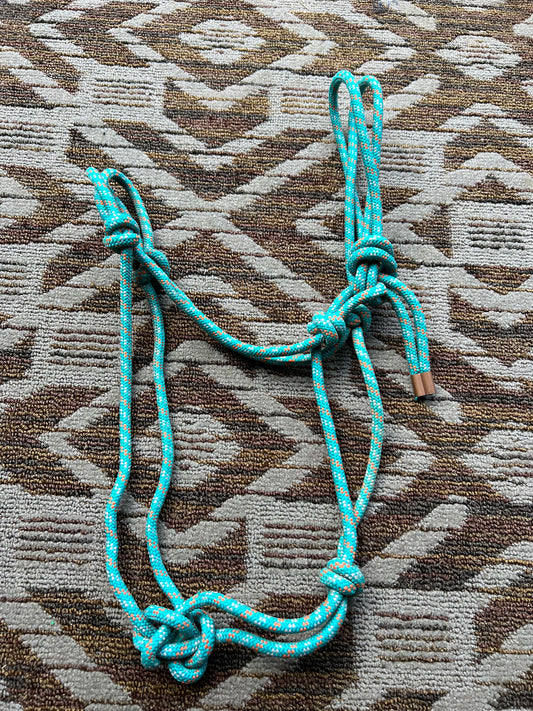 Light Blue Rope Halter