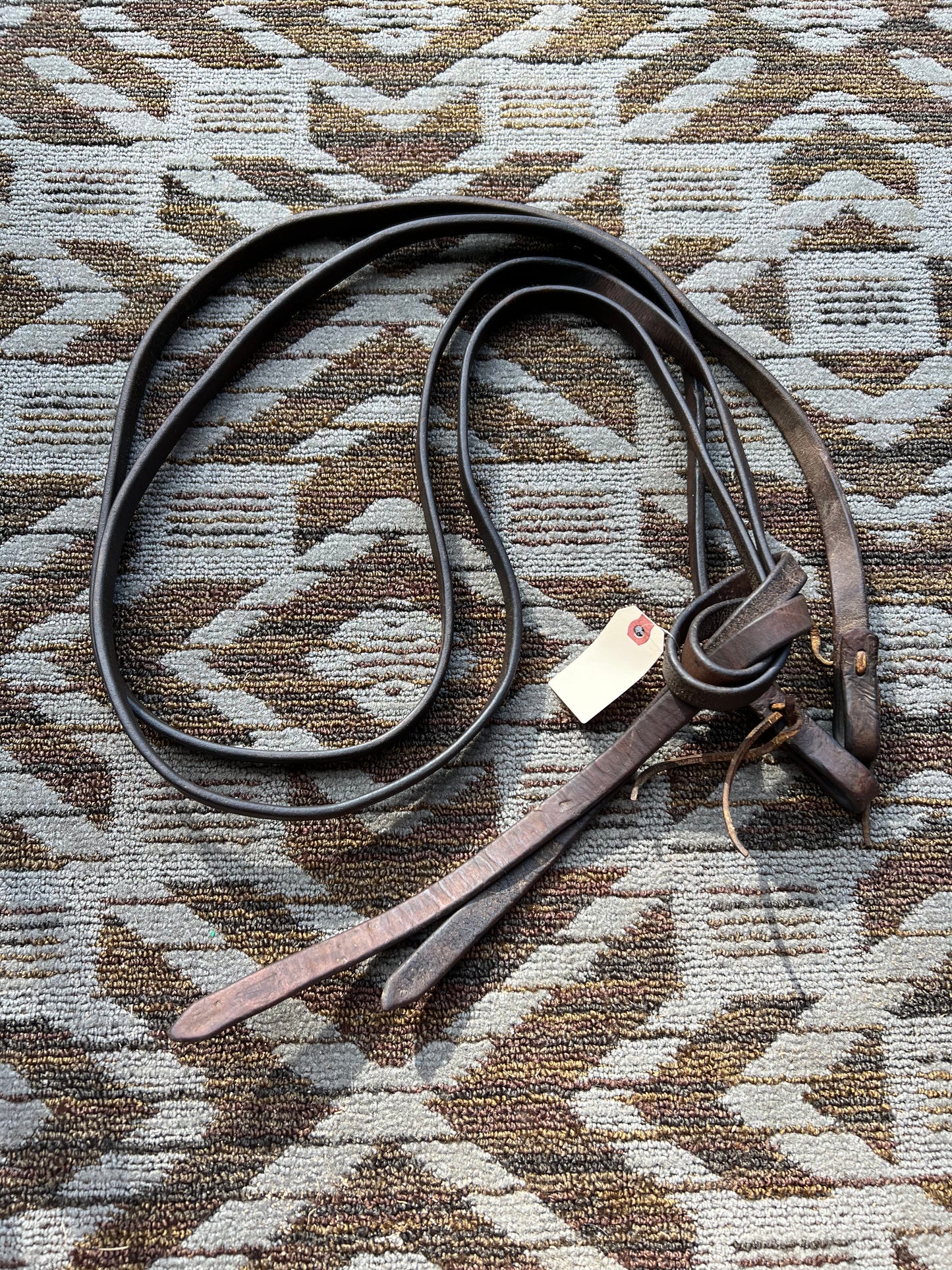 Schutz Bros Leather Split Reins