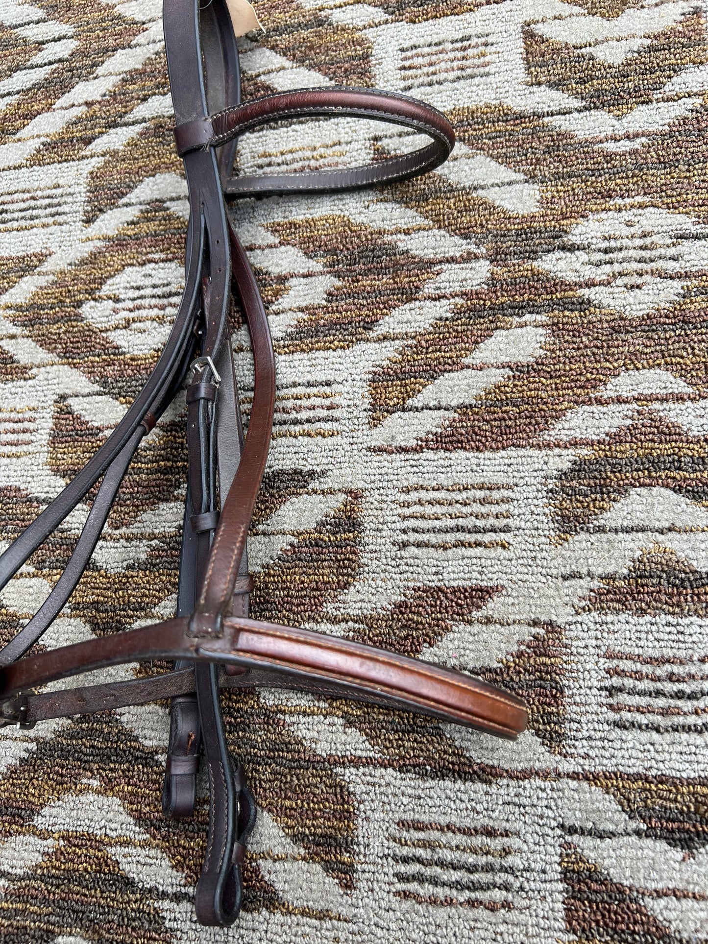 Brown Two Toned Bridle