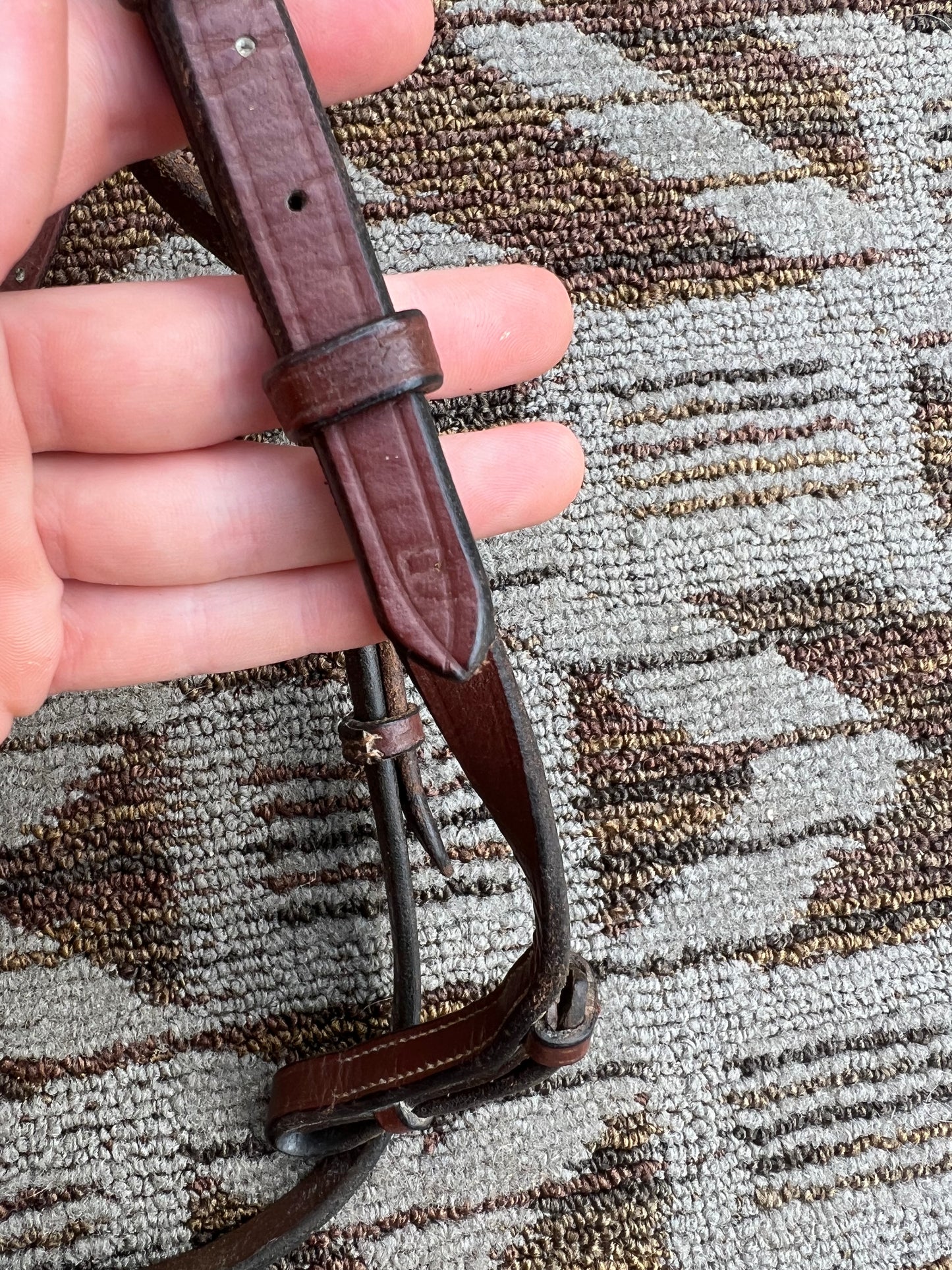 Padded Chestnut Bridle