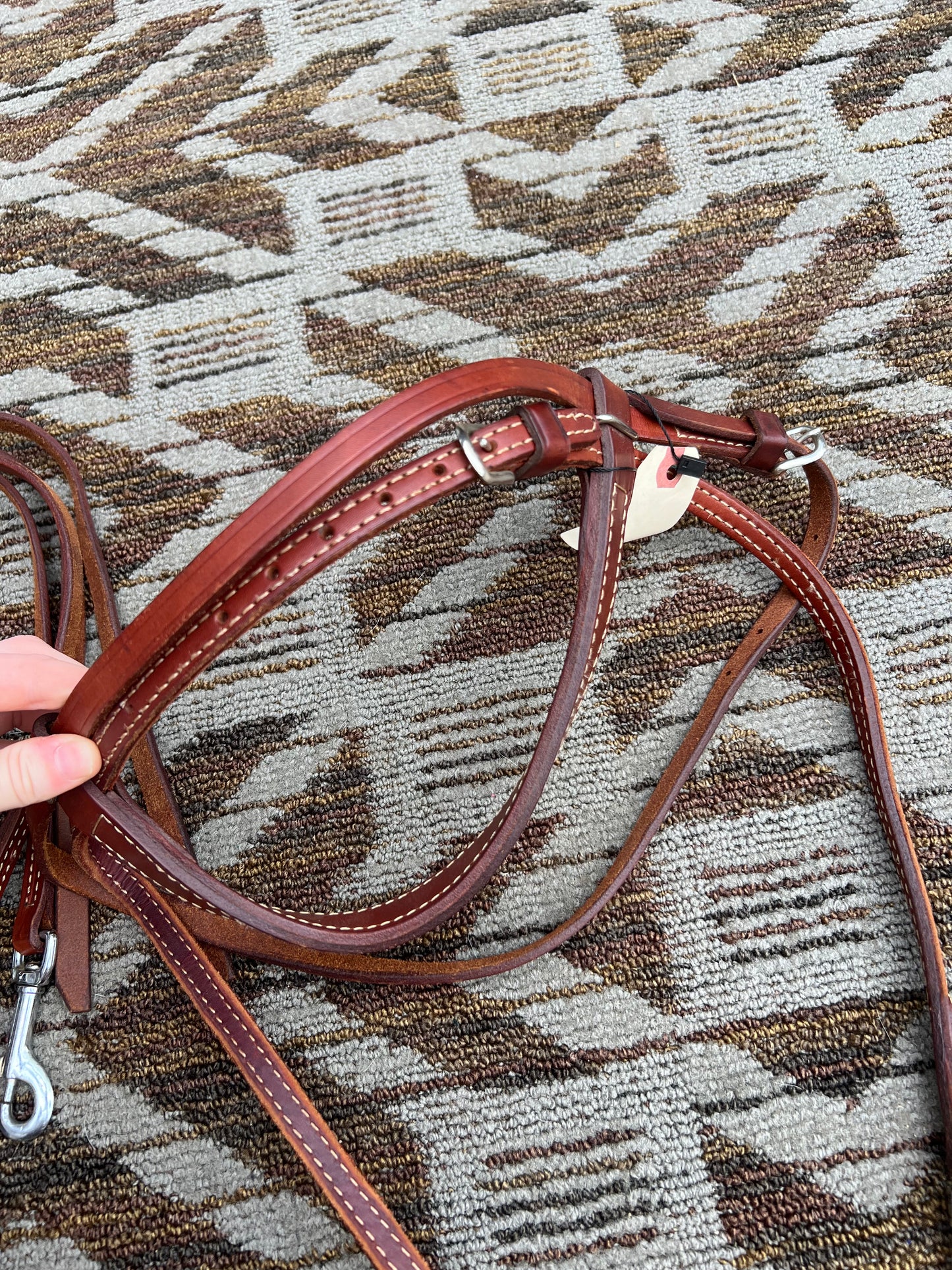 Leather Quick Change Bridle w/ Matching Reins