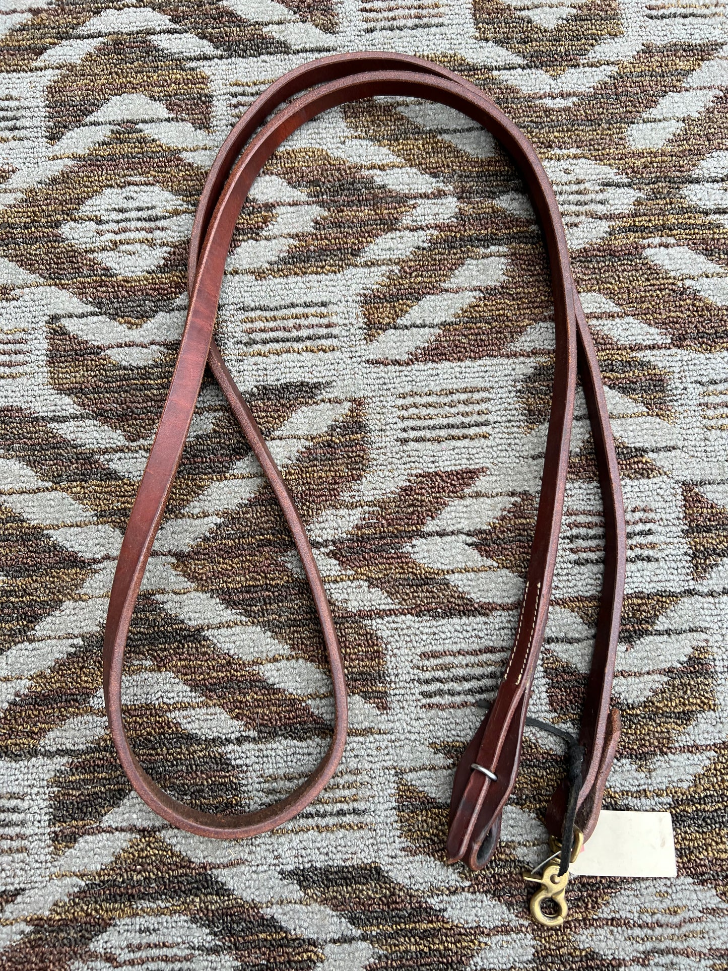 Soft Leather Quick Change Roping Reins