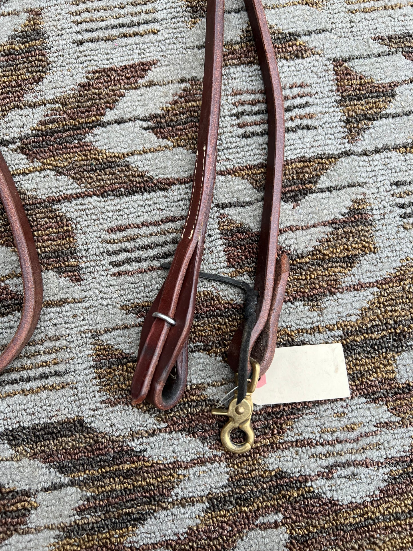 Soft Leather Quick Change Roping Reins