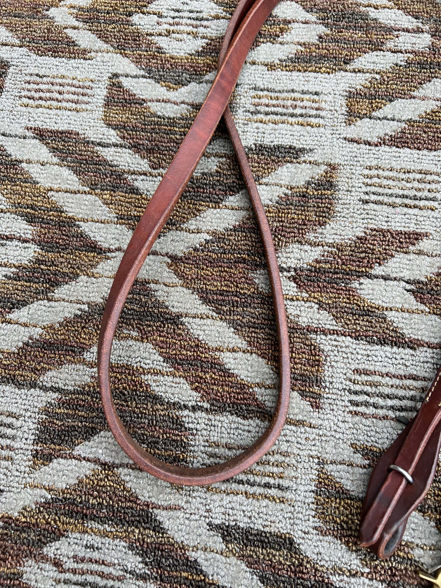 Soft Leather Quick Change Roping Reins