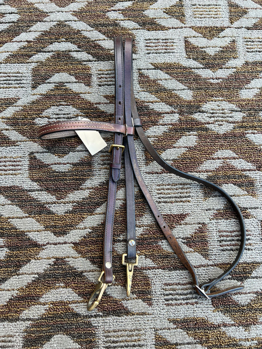 Leather Quick Change Headstall