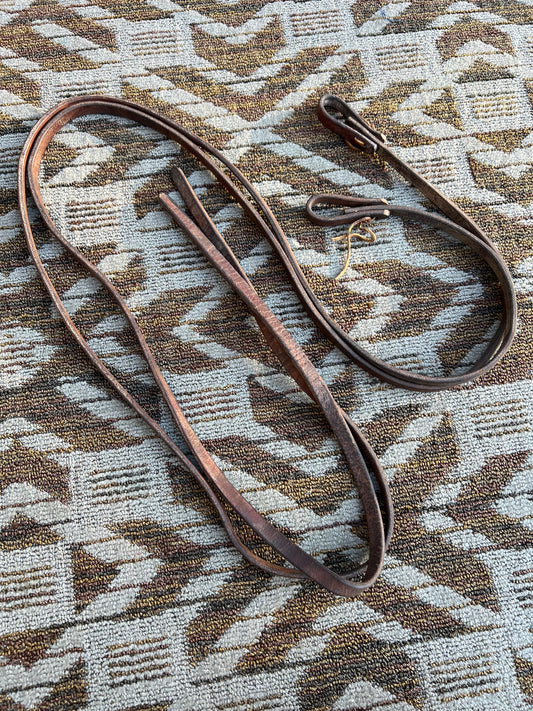 Soft Leather Split Reins