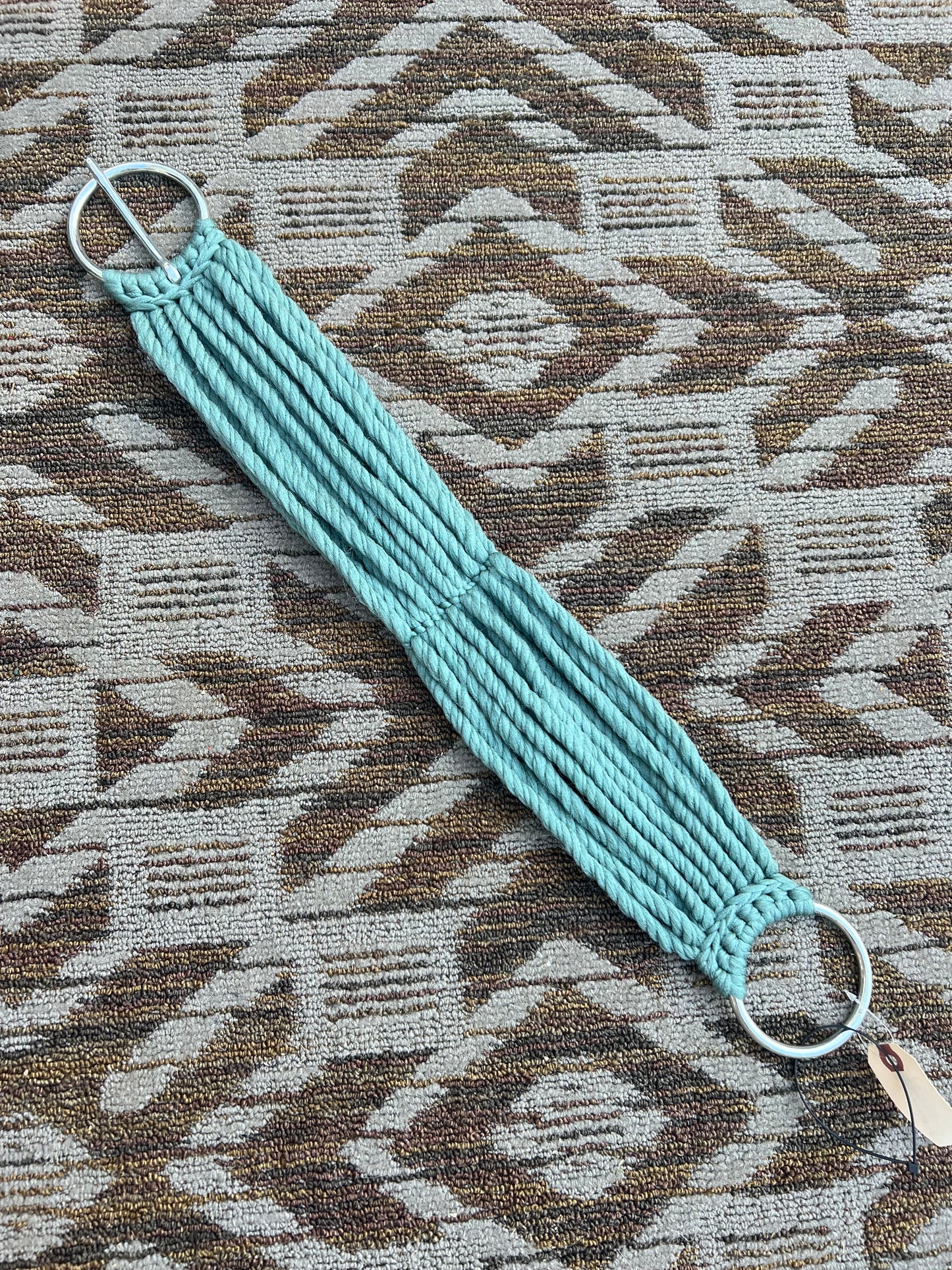 Turquoise Rope Cinch - 28”