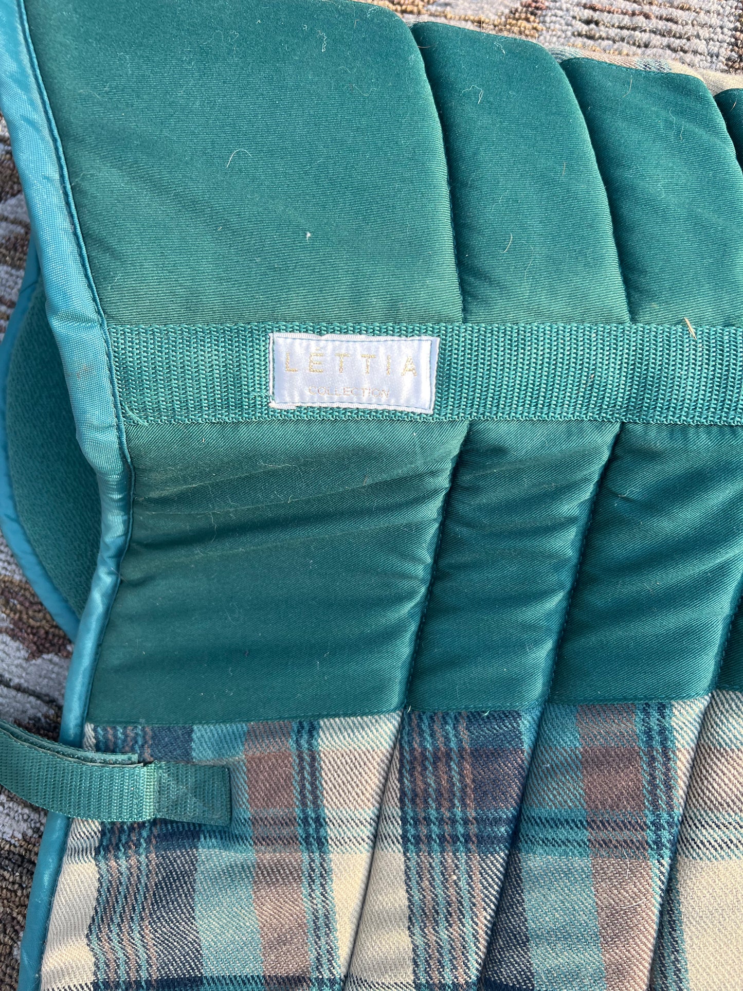 Hunter Green Plaid Lettia AP Pad