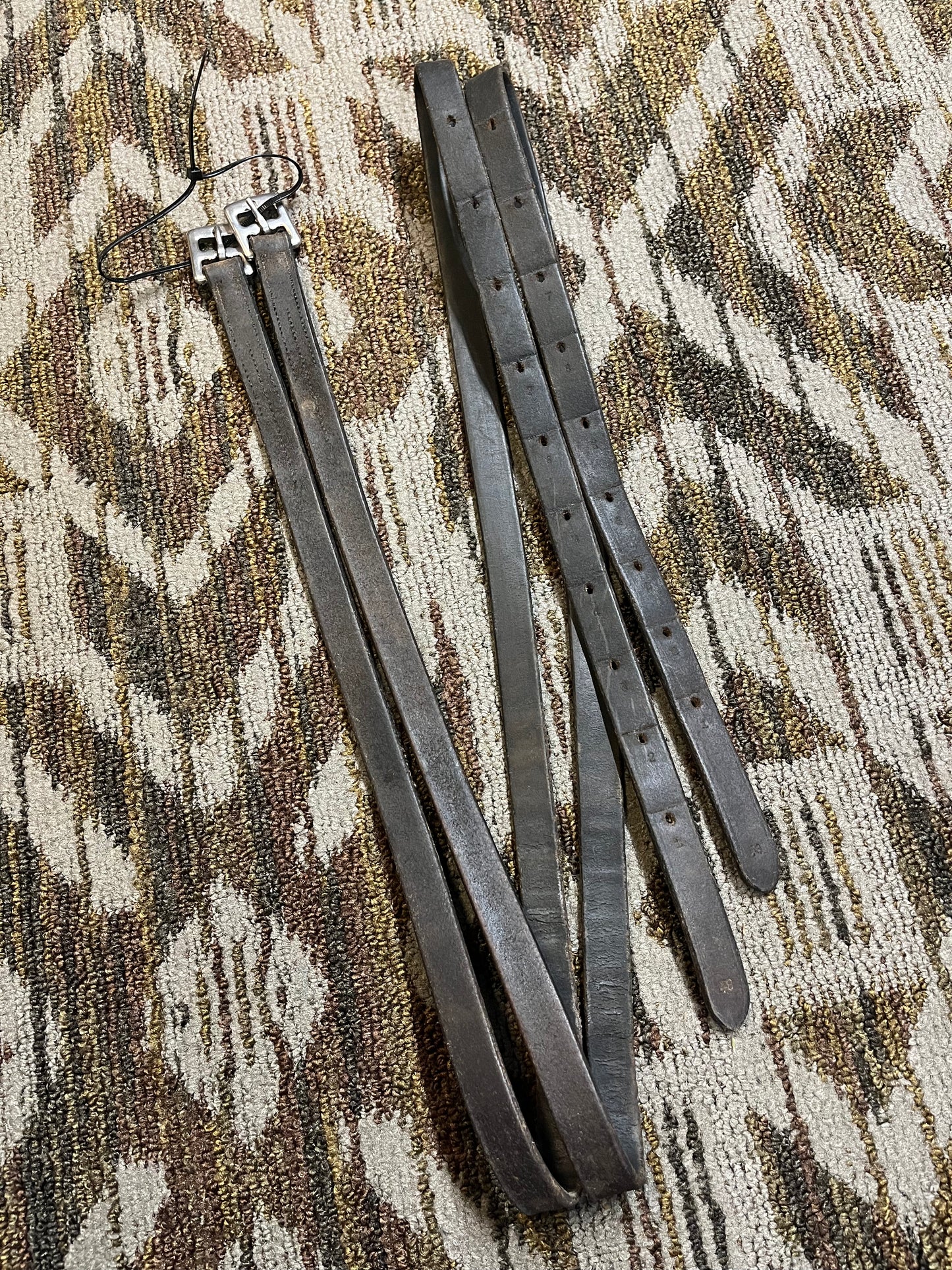 Dark Brown Leathers - 48”