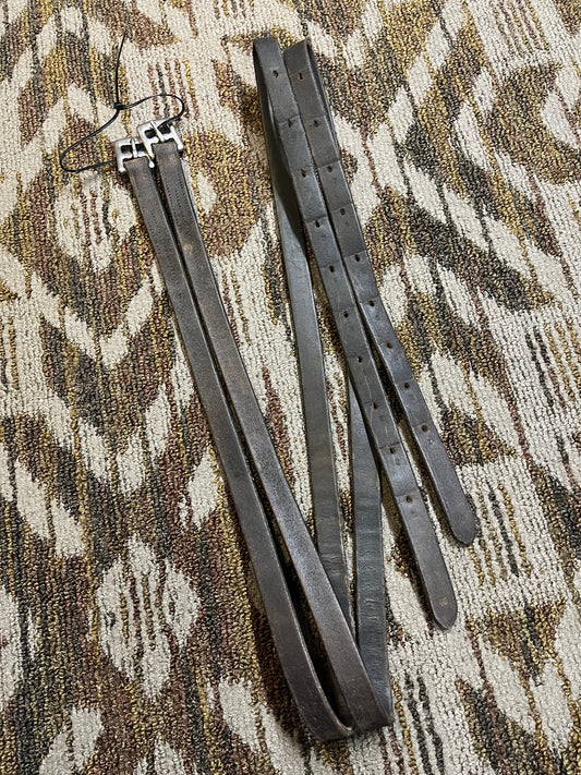 Dark Brown Leathers - 48”