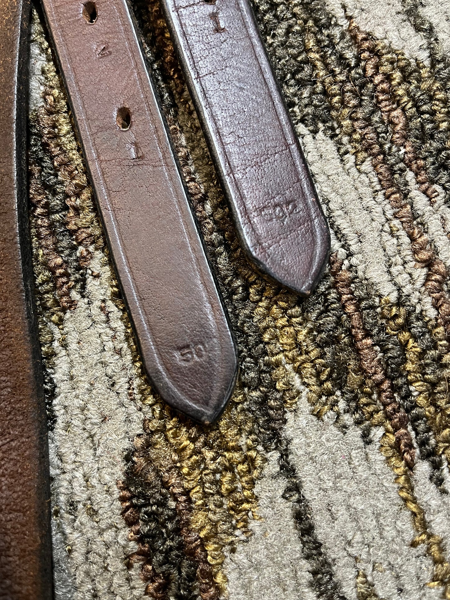 Dark Brown Leathers - 50”