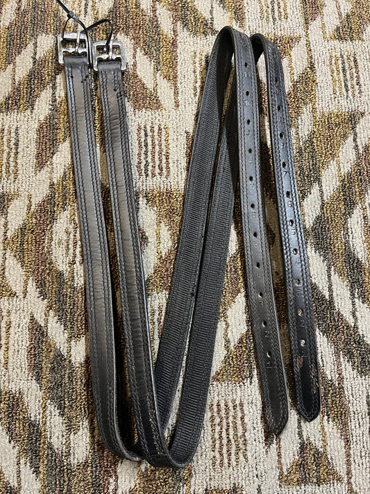 Black Nylon Lined Leathers - 54”