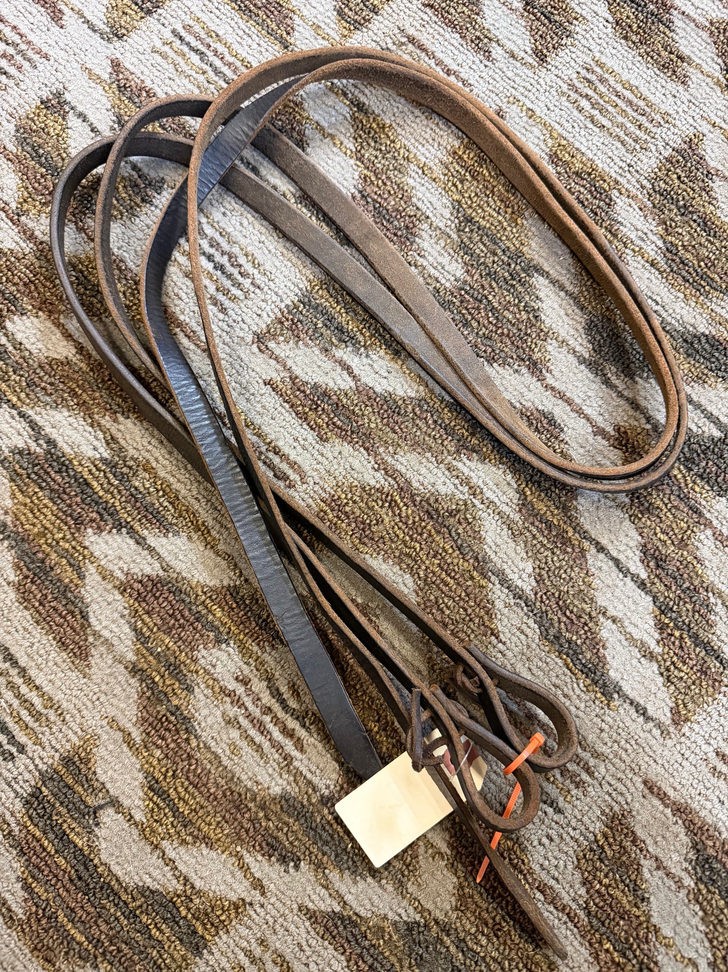 Black Split Reins
