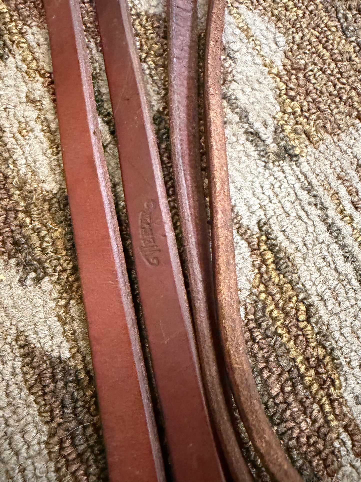 Weaver Dark Oil Split Reins