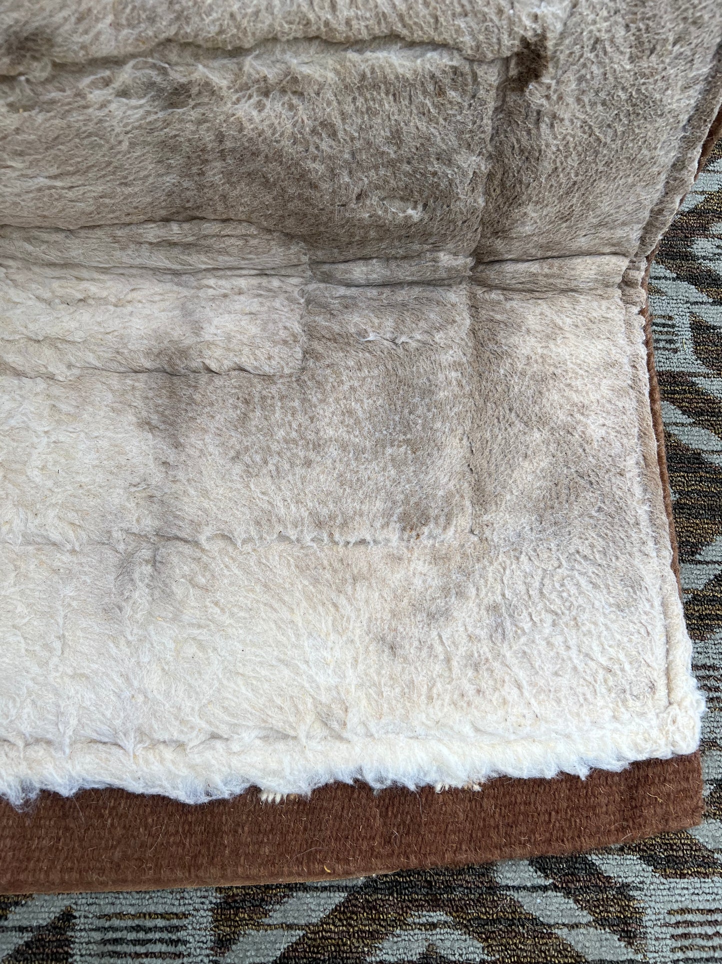 Showman Fleece Wool Top Pad