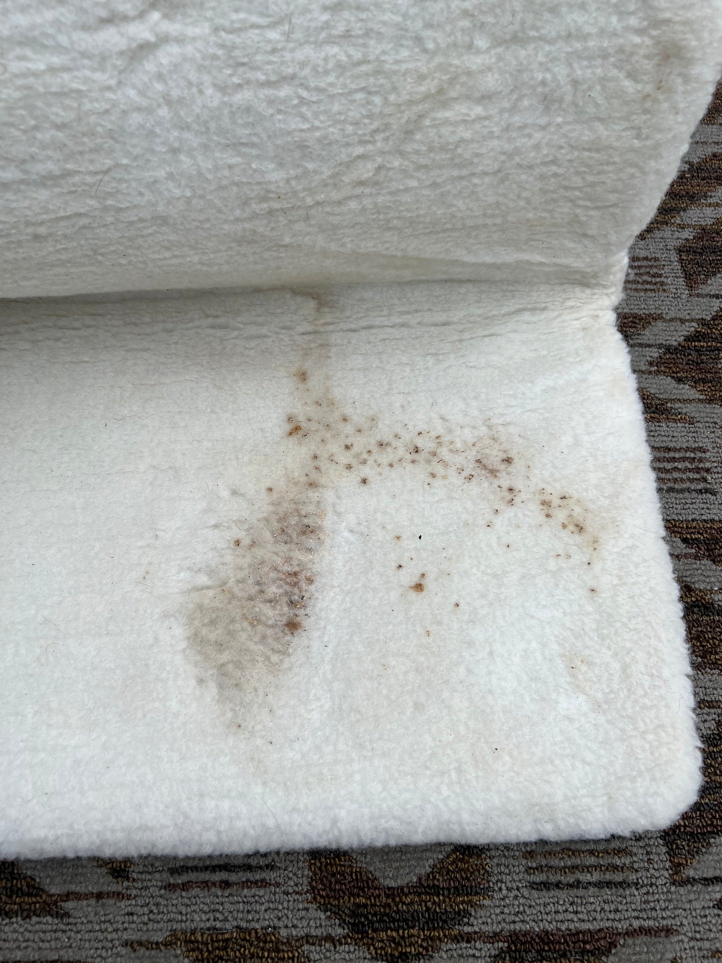 Brown Fleece Pad