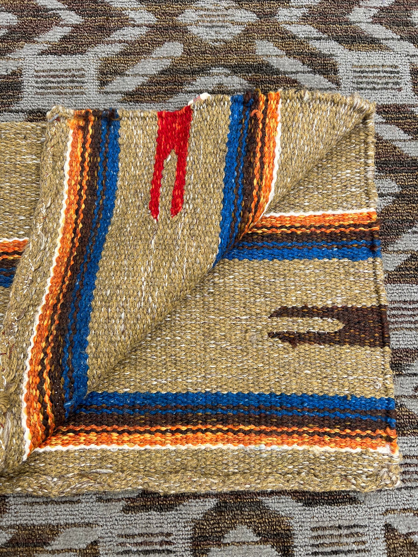 Multi Colored Saddle Blanket