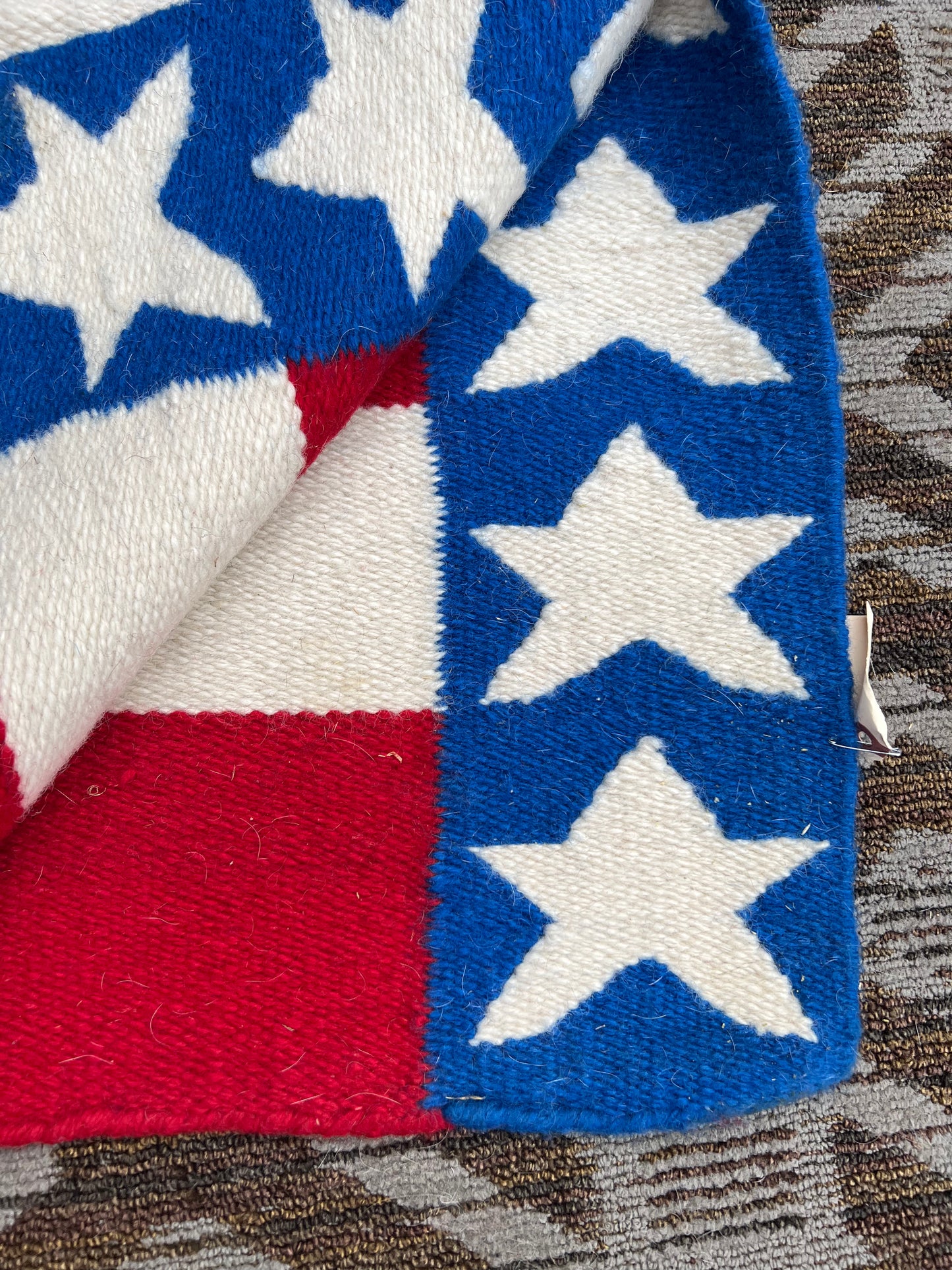 Patriotic Saddle Blanket