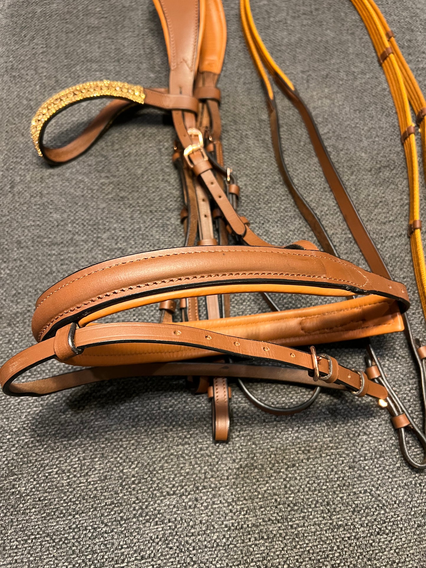 Blingy Monocrown Dressage Bridle