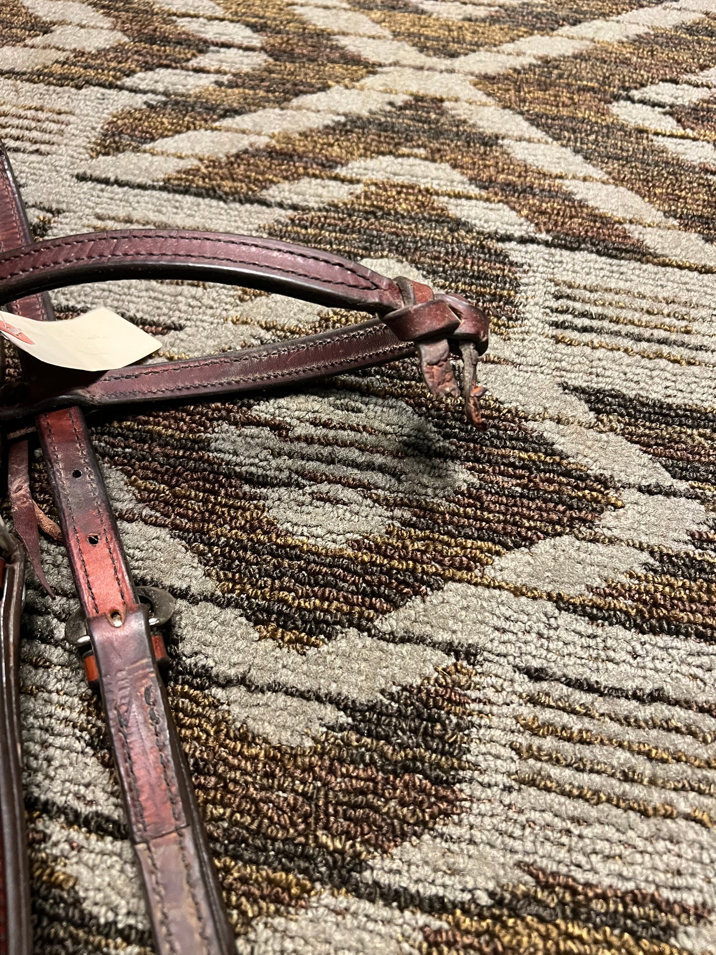 Leather Futurity Knot Headstall