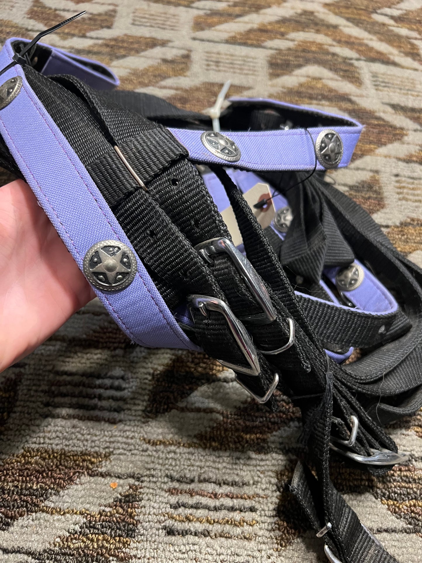 Lavender Nylon Tack Set