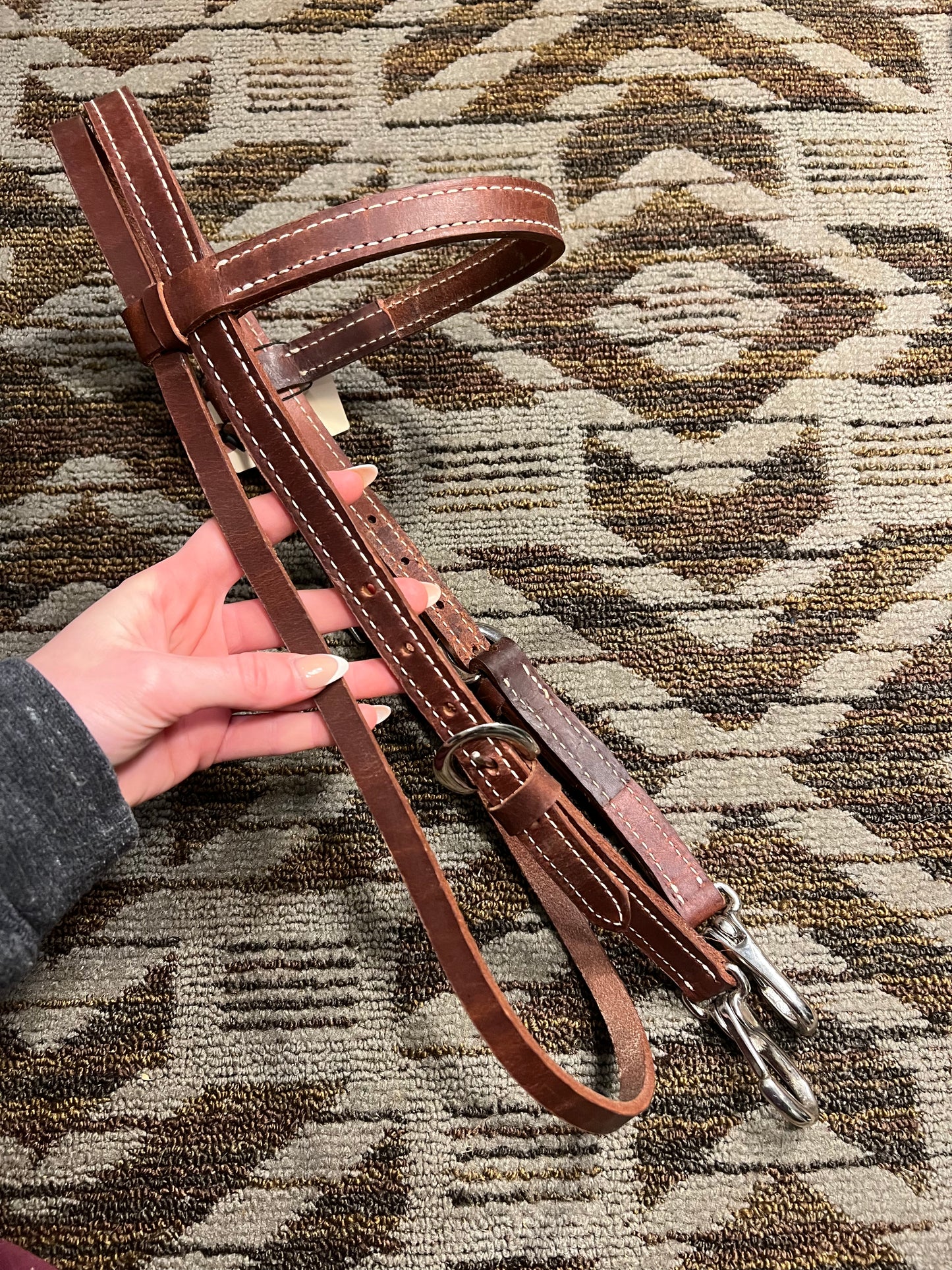 Leather Quick Change Headstall