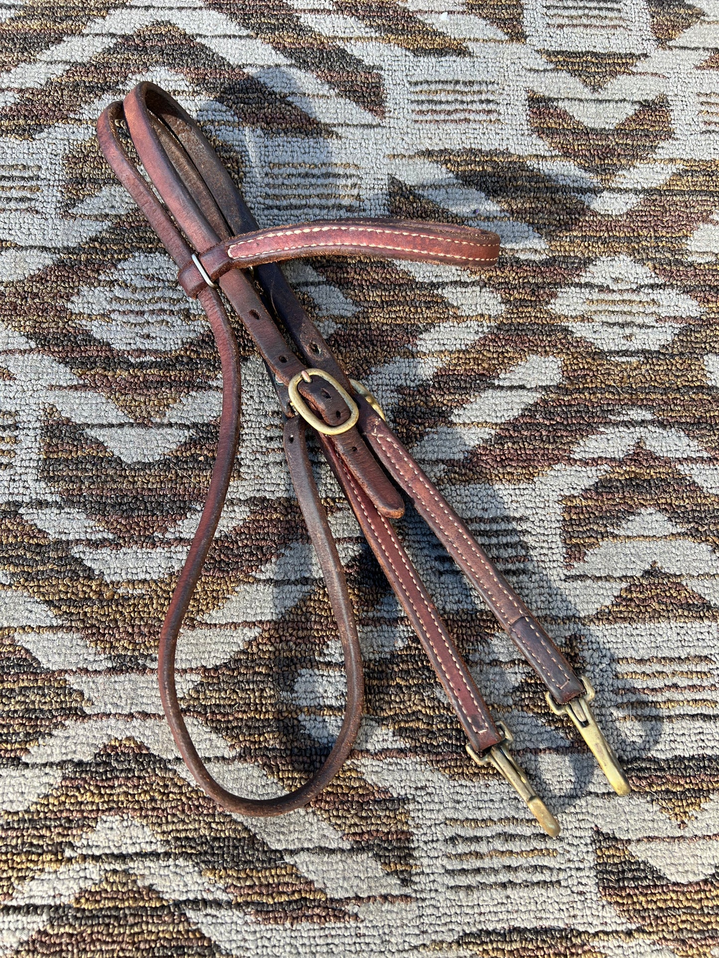 Leather Quick Change Headstall