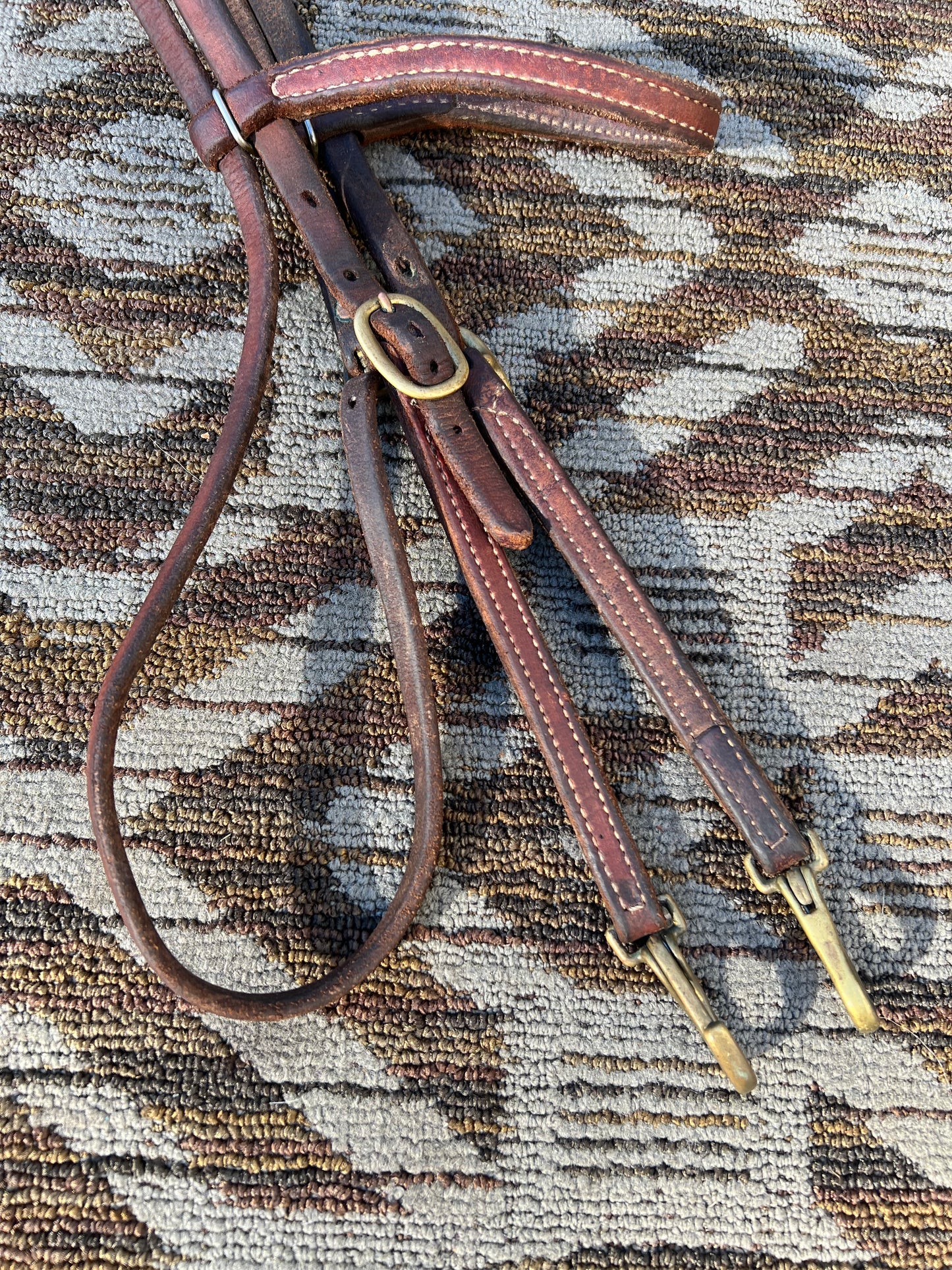 Leather Quick Change Headstall