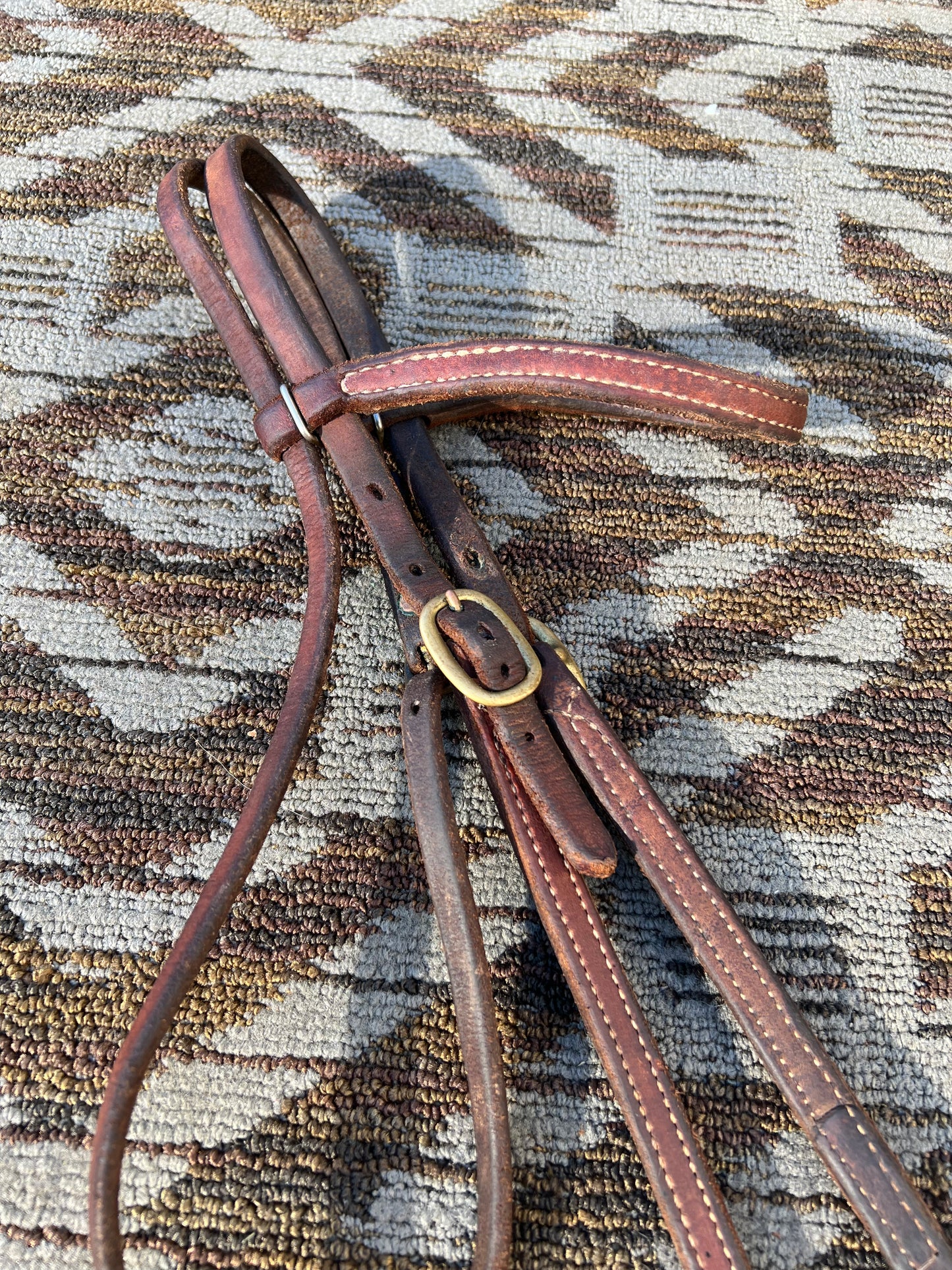 Leather Quick Change Headstall