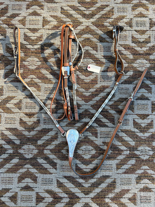 Silver Show Tack Set