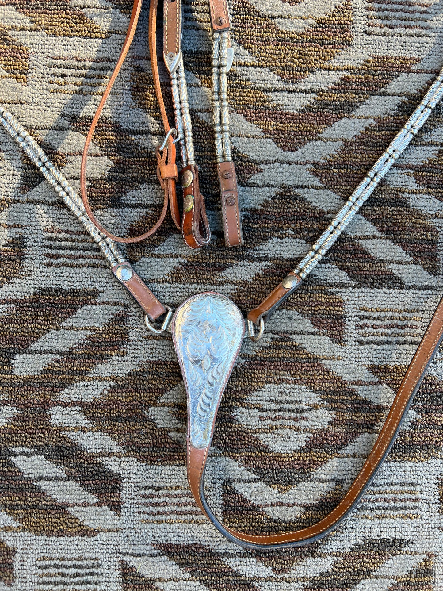 Silver Show Tack Set