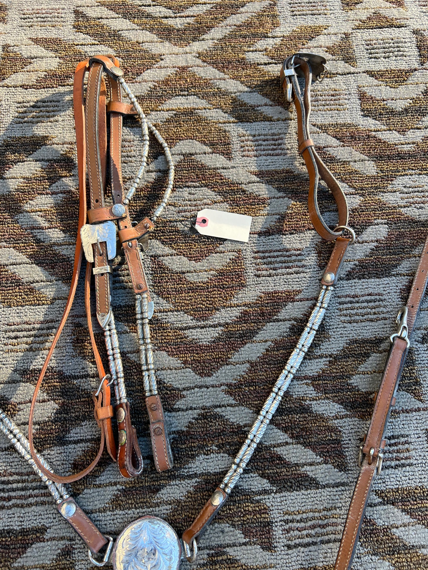 Silver Show Tack Set